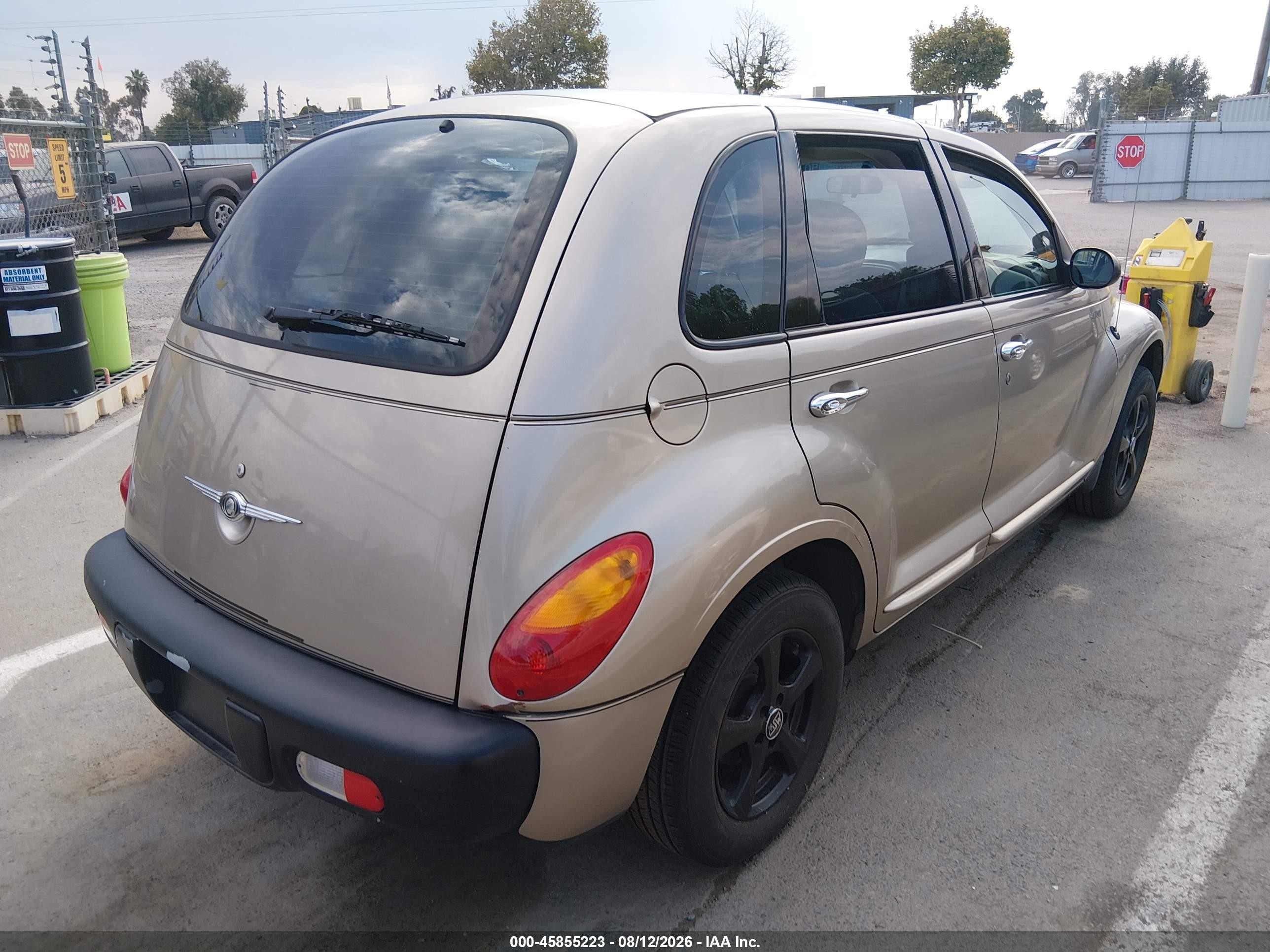 2003 Chrysler Pt Cruiser   Gold vin: 3C4FY48B93T657029