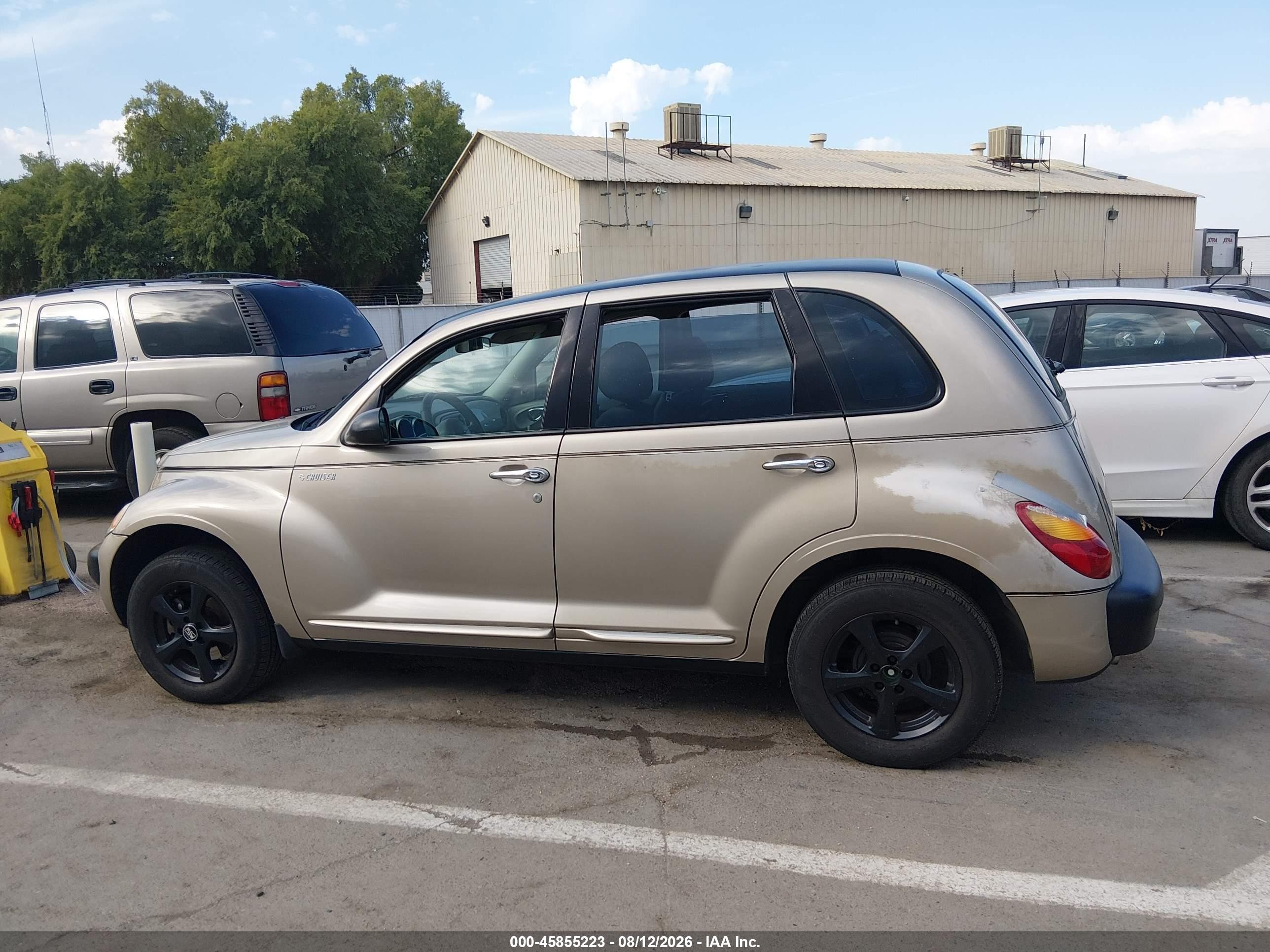 2003 Chrysler Pt Cruiser   Gold vin: 3C4FY48B93T657029