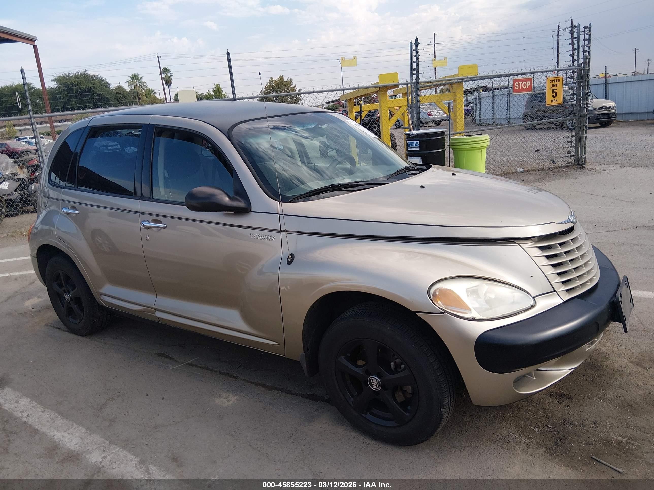 2003 Chrysler Pt Cruiser   Gold vin: 3C4FY48B93T657029
