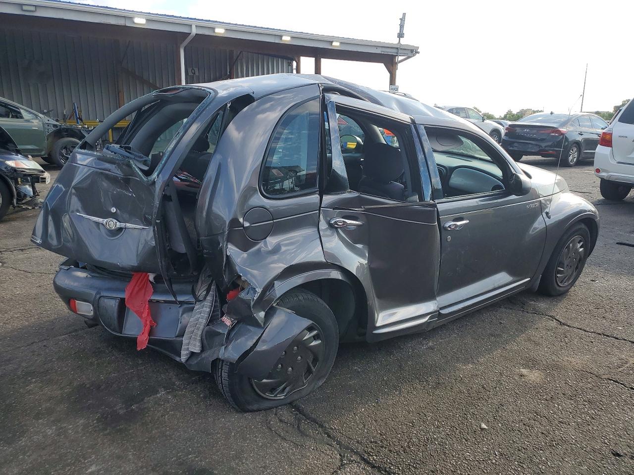2004 Chrysler Pt Cruiser Sw Gray vin: 3C4FY48B94T297018