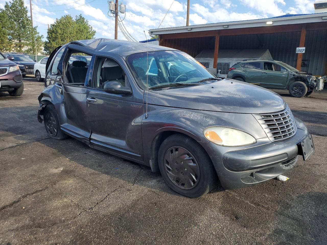 2004 Chrysler Pt Cruiser Sw Gray vin: 3C4FY48B94T297018