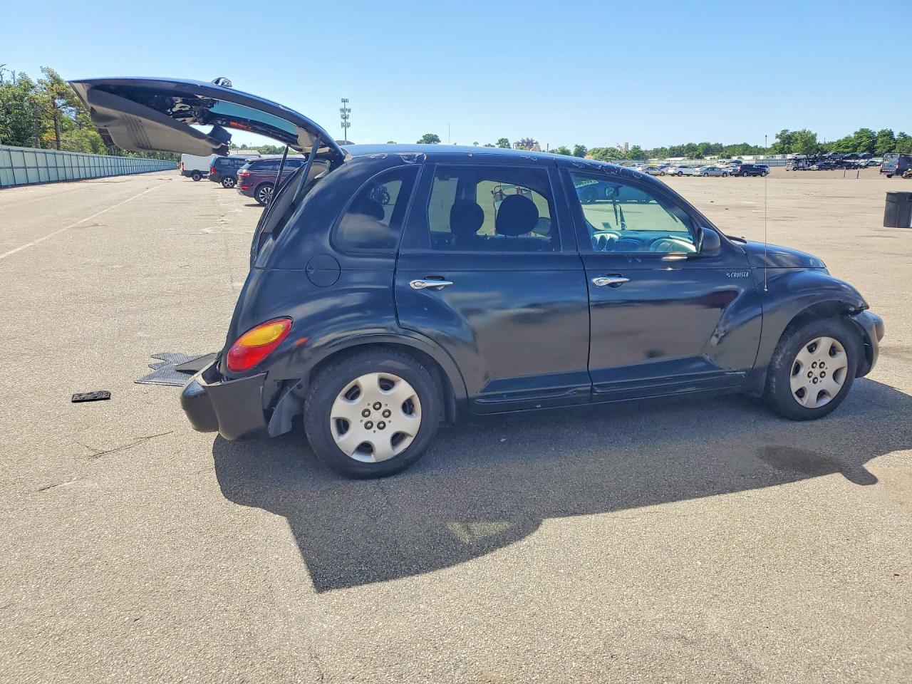 2004 Chrysler Pt Cruiser Black vin: 3C4FY48B94T353684