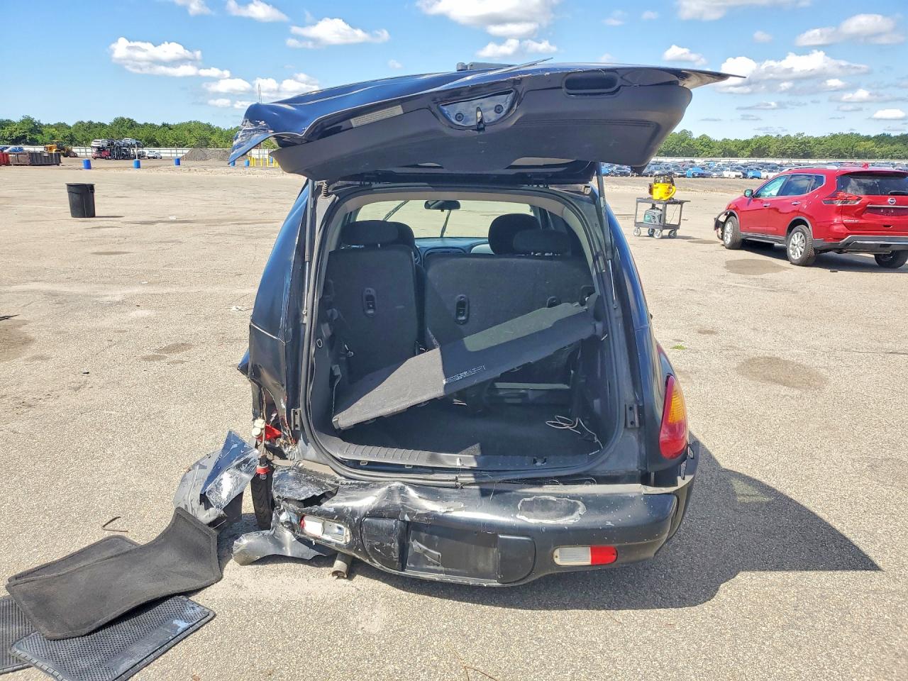 2004 Chrysler Pt Cruiser Black vin: 3C4FY48B94T353684