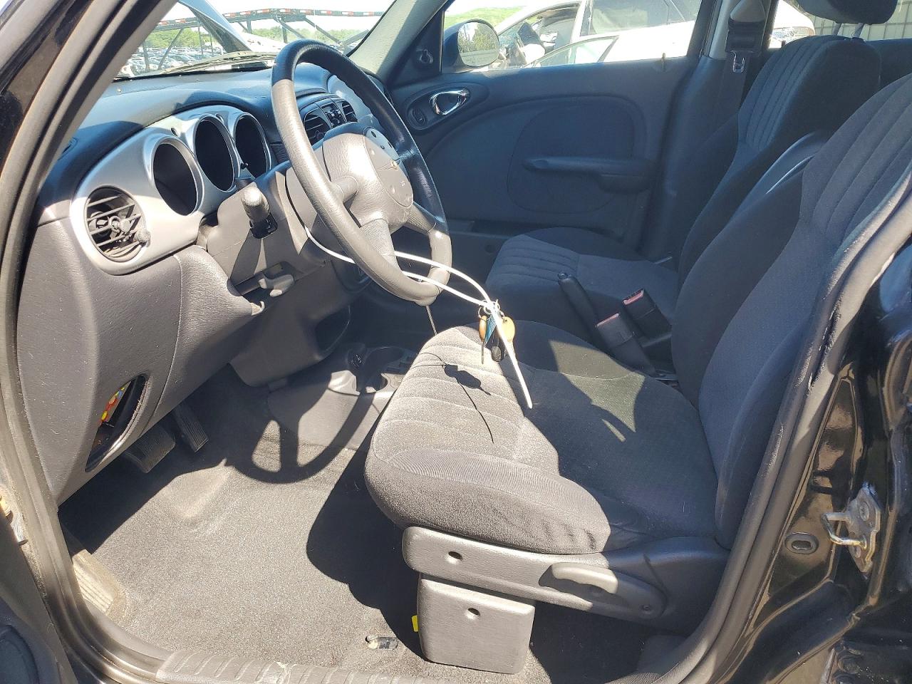 2004 Chrysler Pt Cruiser Black vin: 3C4FY48B94T353684