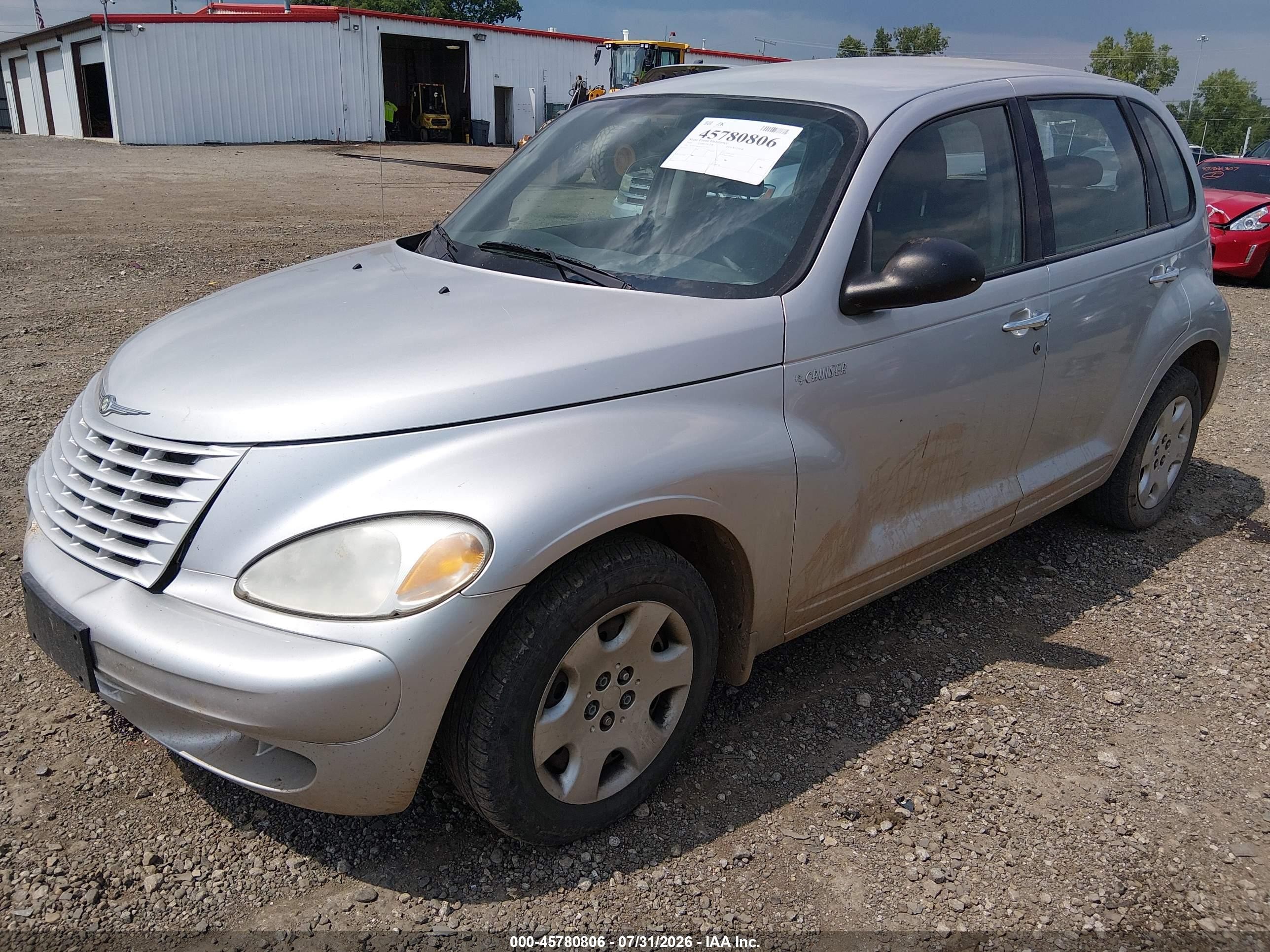 2005 Chrysler Pt Cruiser   Серебряный vin: 3C4FY48B95T511331