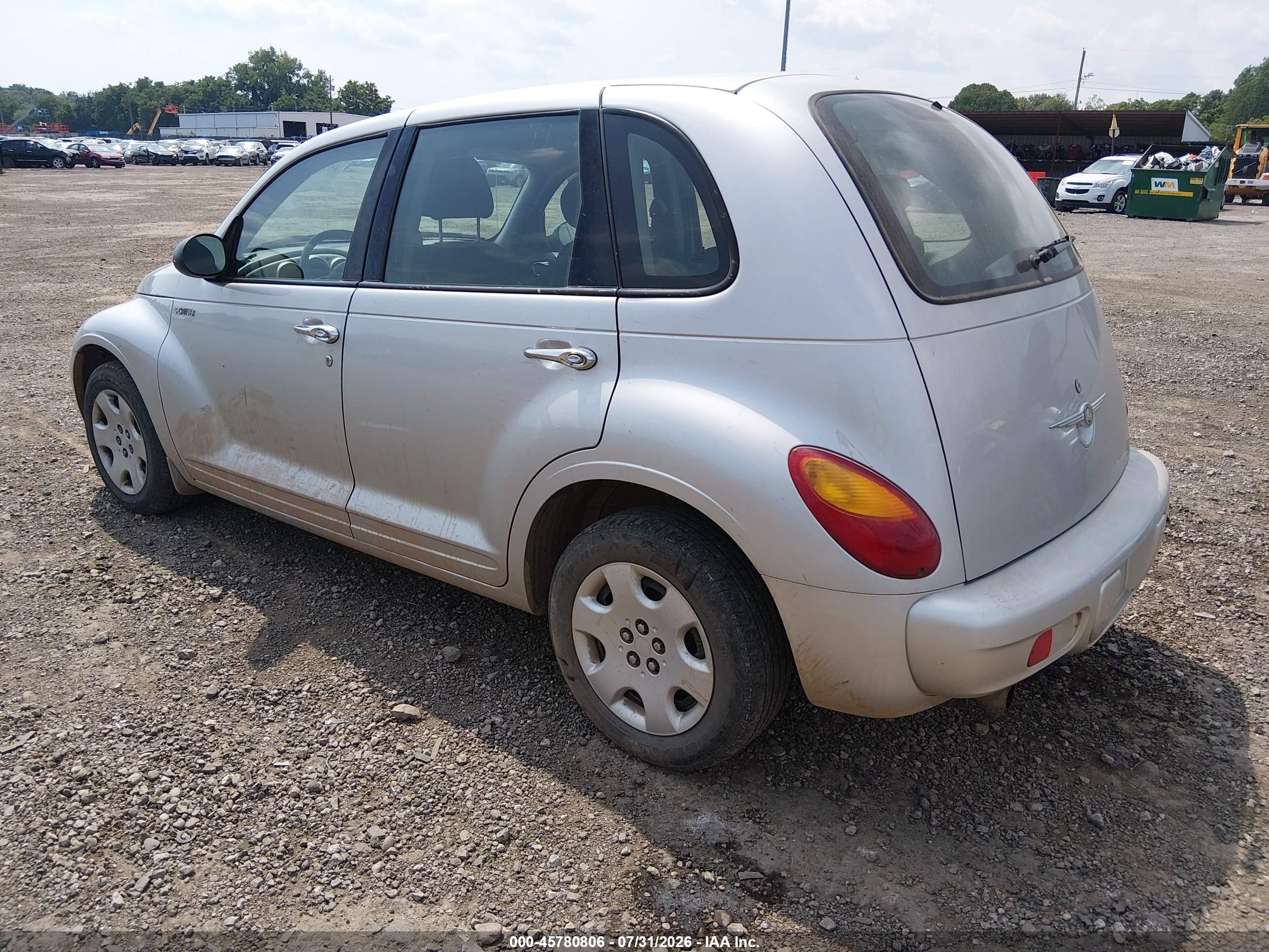 2005 Chrysler Pt Cruiser   Серебряный vin: 3C4FY48B95T511331