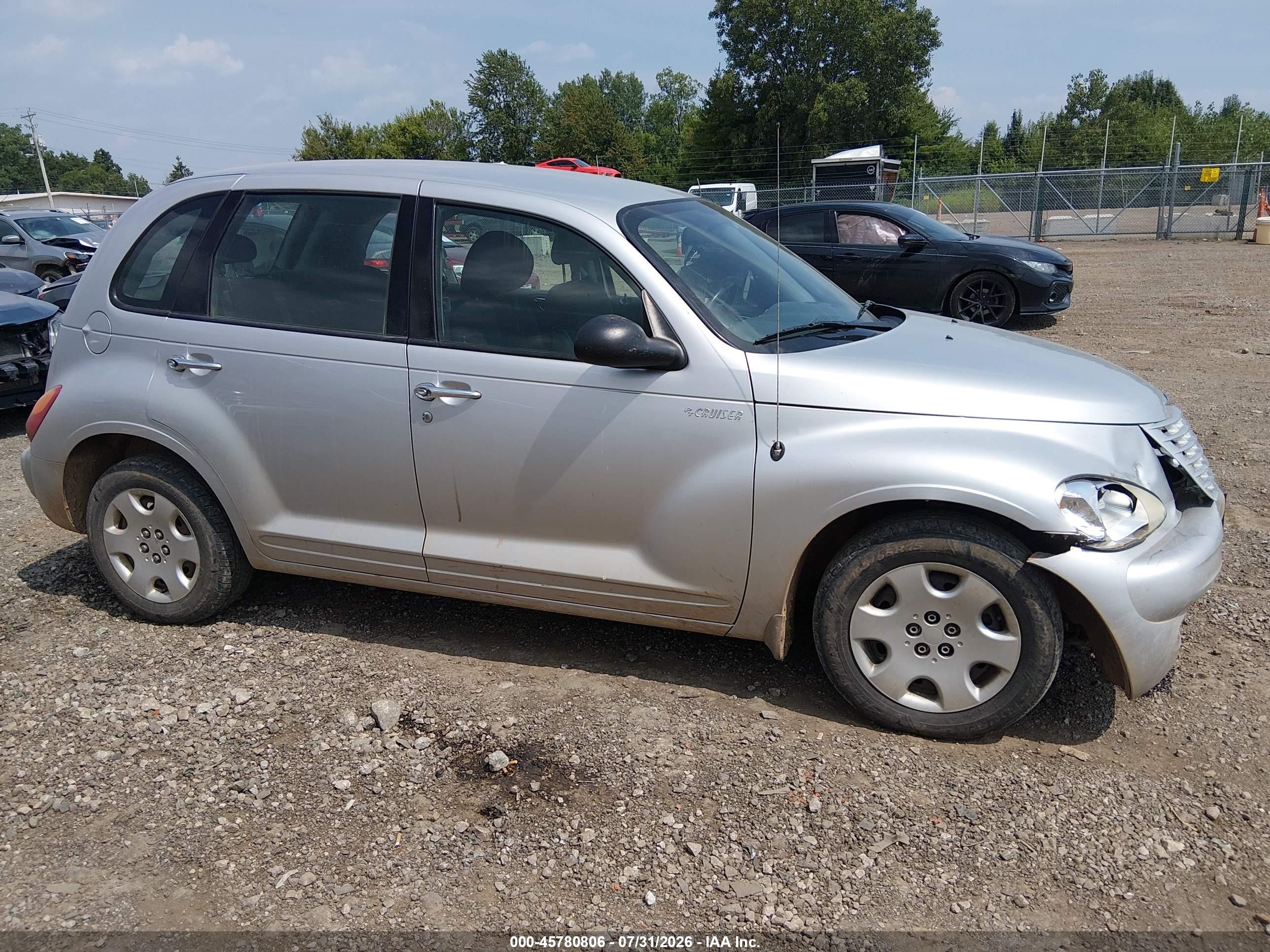 2005 Chrysler Pt Cruiser   Серебряный vin: 3C4FY48B95T511331