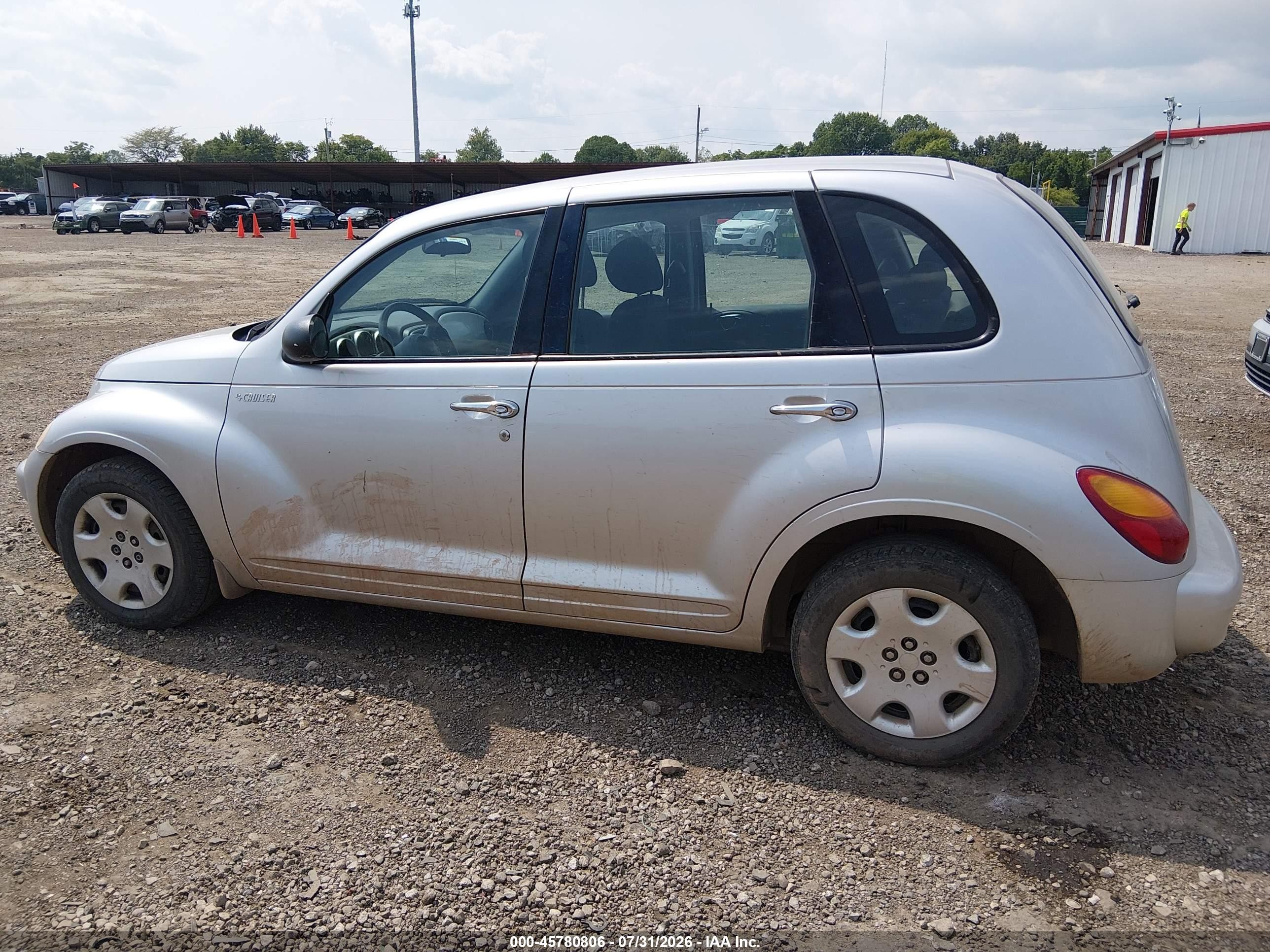 2005 Chrysler Pt Cruiser   Серебряный vin: 3C4FY48B95T511331