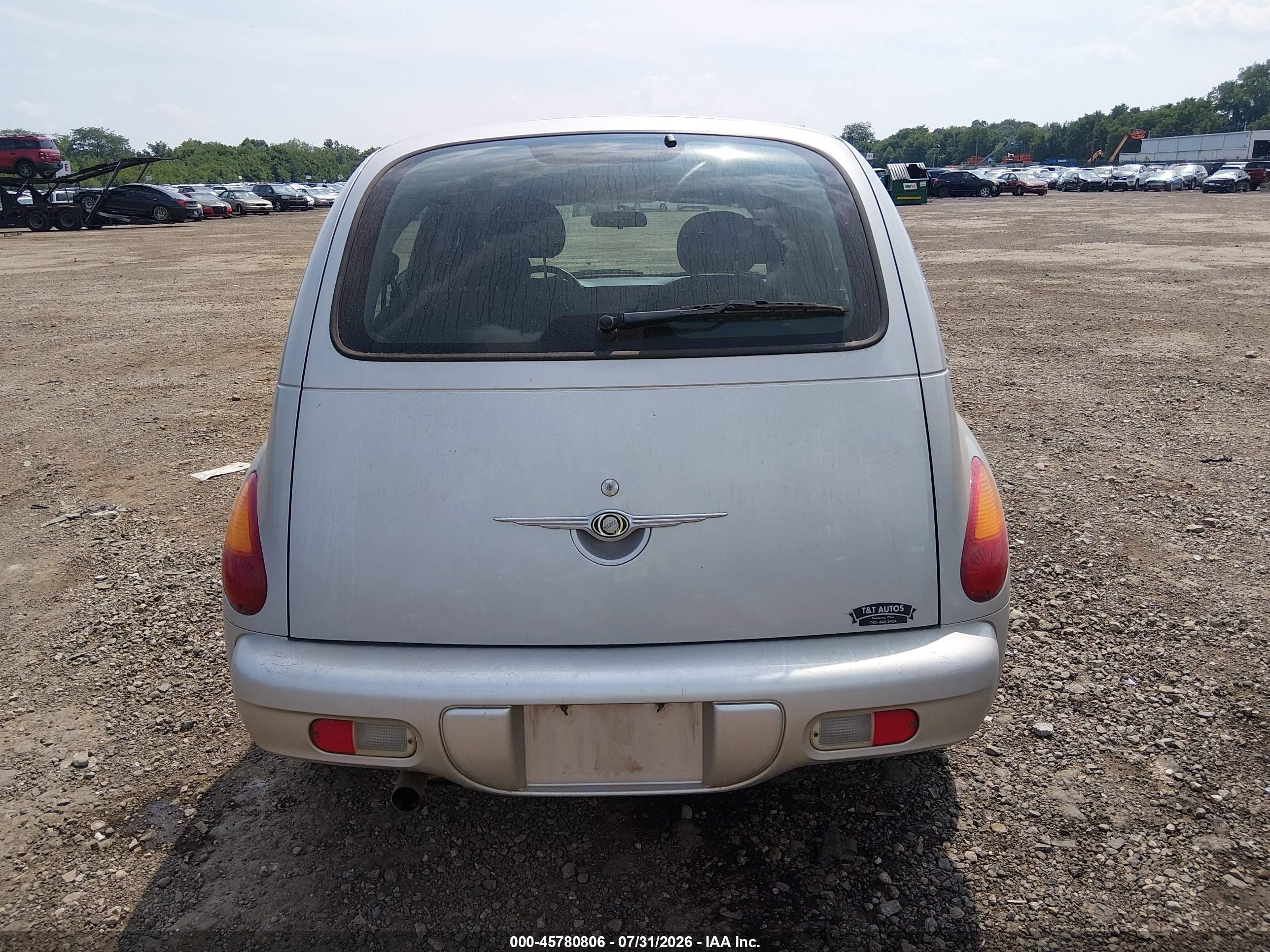 2005 Chrysler Pt Cruiser   Серебряный vin: 3C4FY48B95T511331