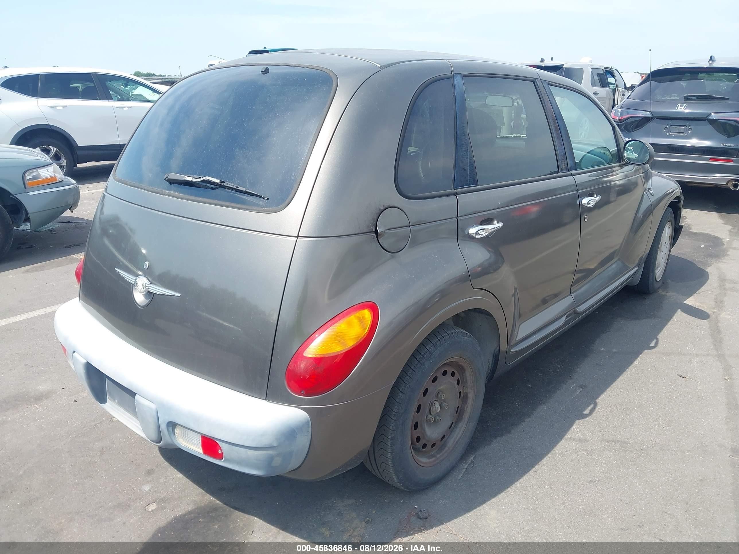 2002 Chrysler Pt Cruiser   Gray vin: 3C4FY48BX2T249654