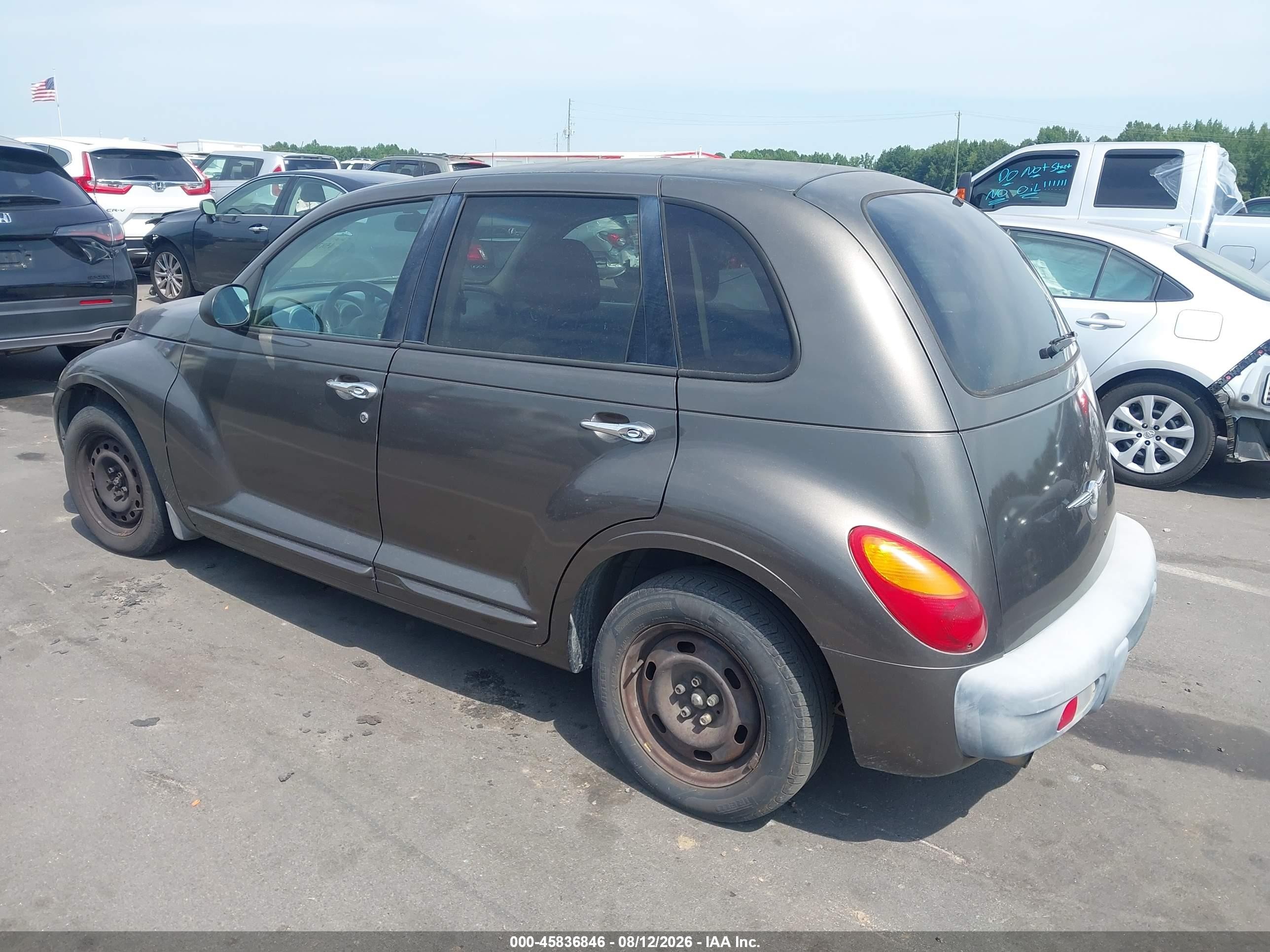 2002 Chrysler Pt Cruiser   Gray vin: 3C4FY48BX2T249654