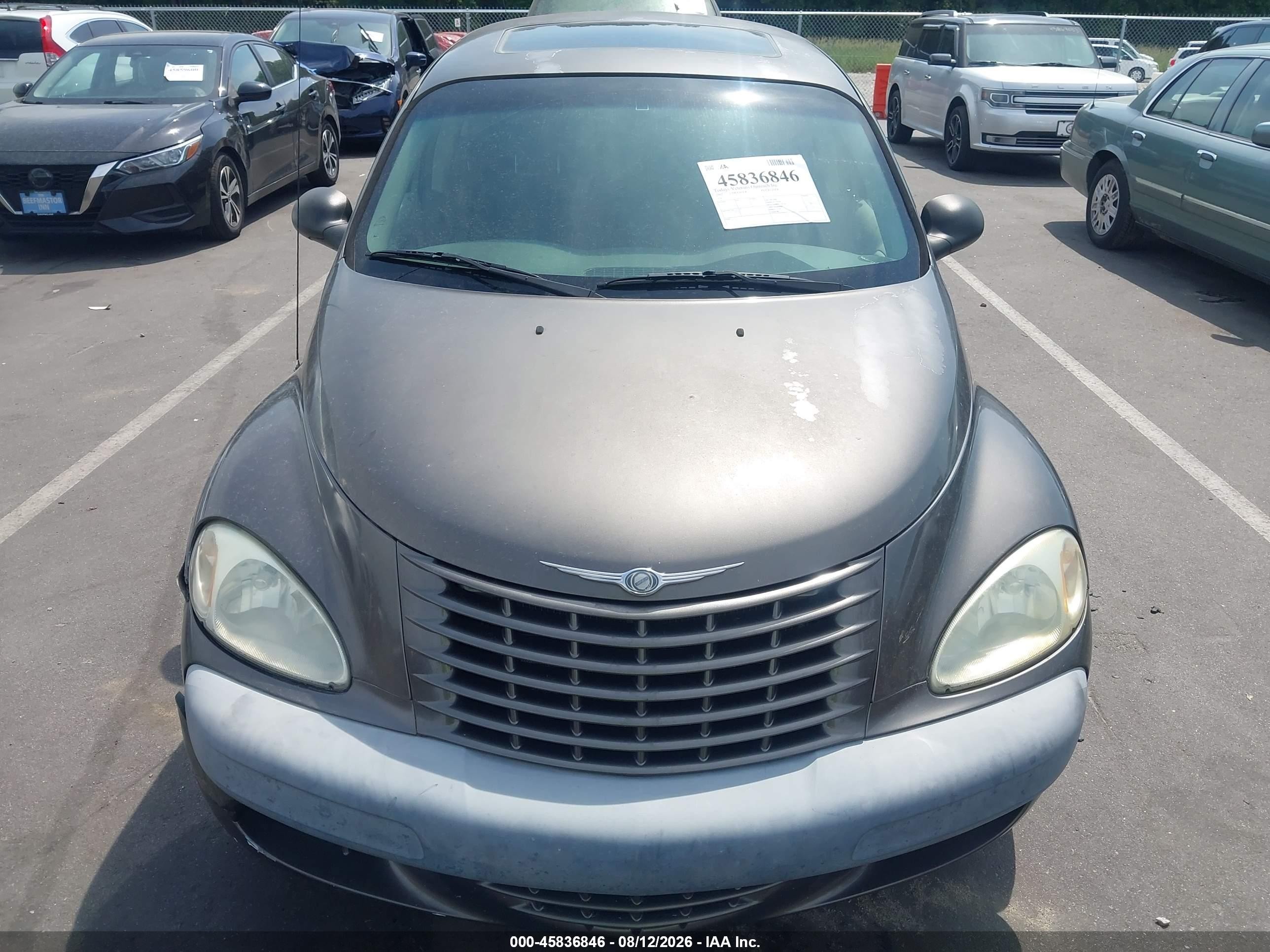 2002 Chrysler Pt Cruiser   Gray vin: 3C4FY48BX2T249654