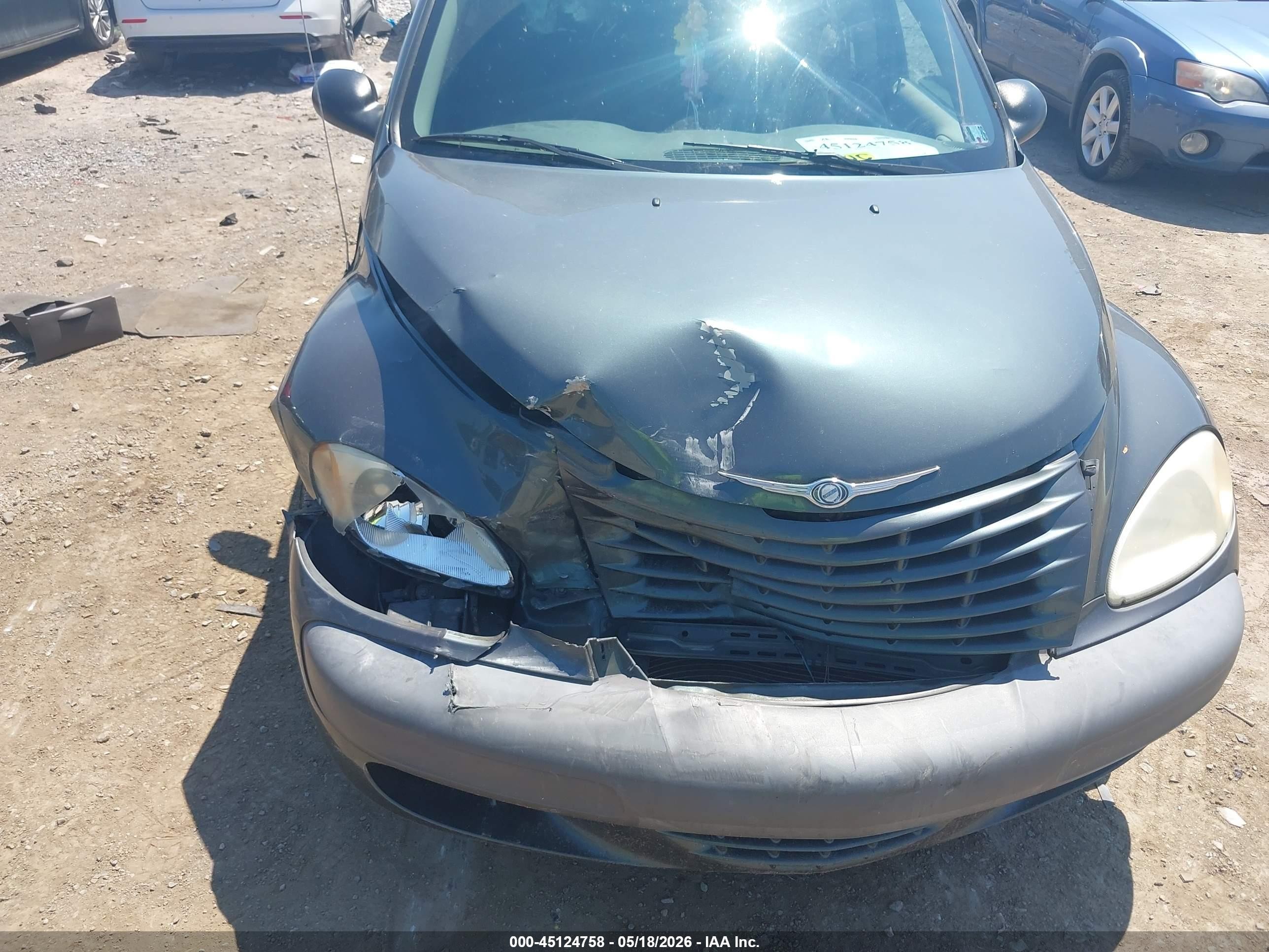 2003 Chrysler Pt Cruiser   Gray vin: 3C4FY48BX3T566416