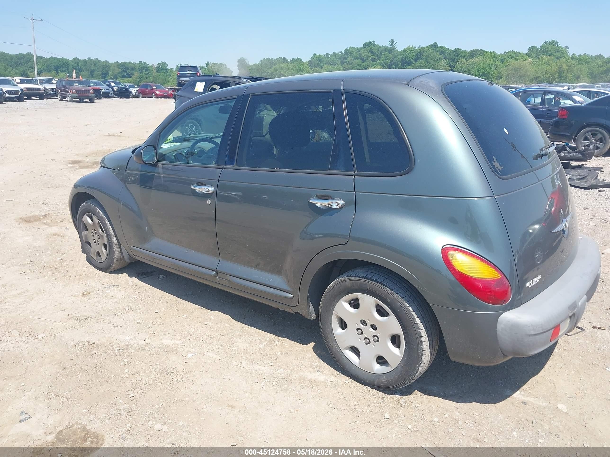 2003 Chrysler Pt Cruiser   Gray vin: 3C4FY48BX3T566416