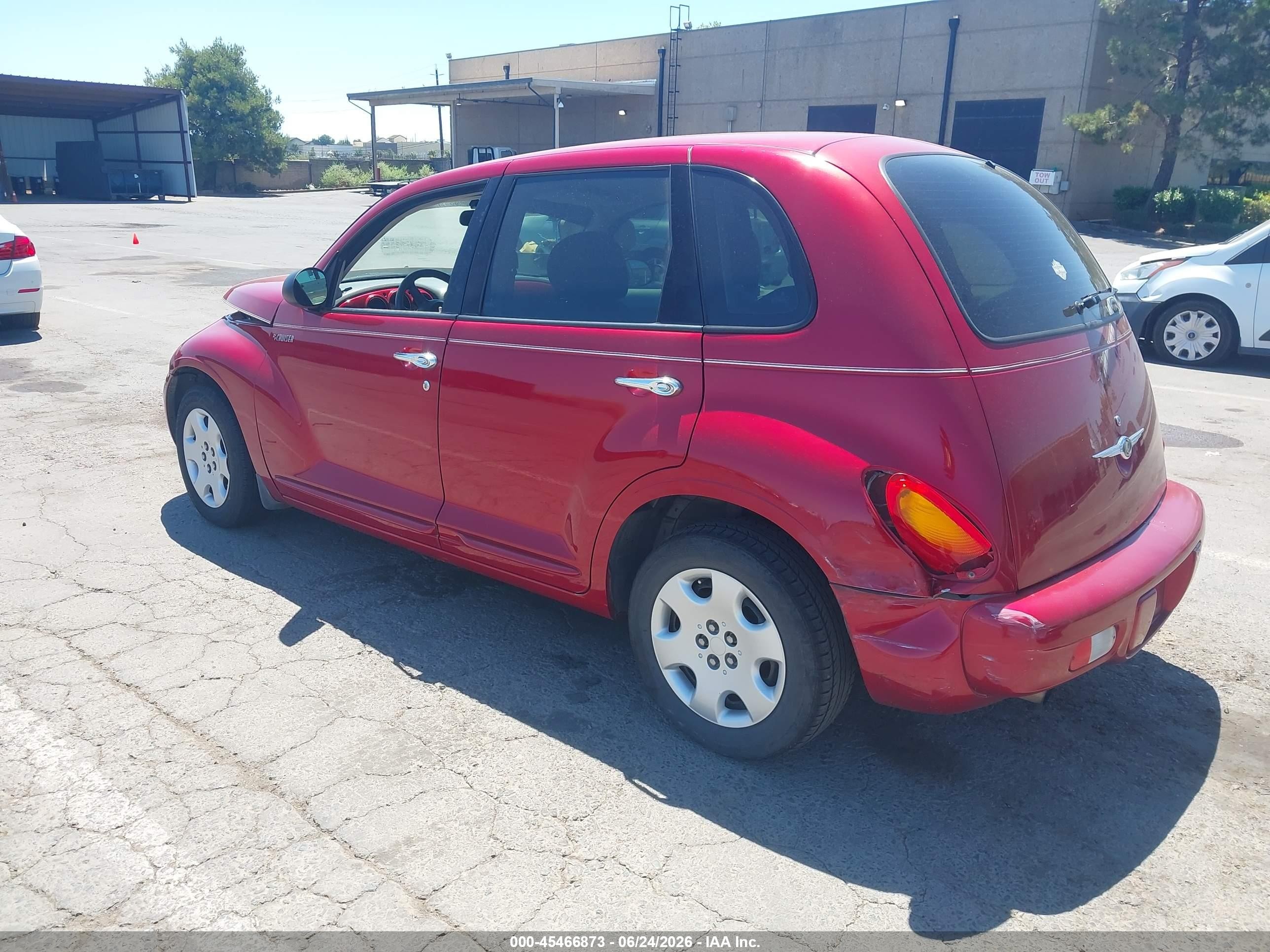 2004 Chrysler Pt Cruiser   Red vin: 3C4FY48BX4T243419