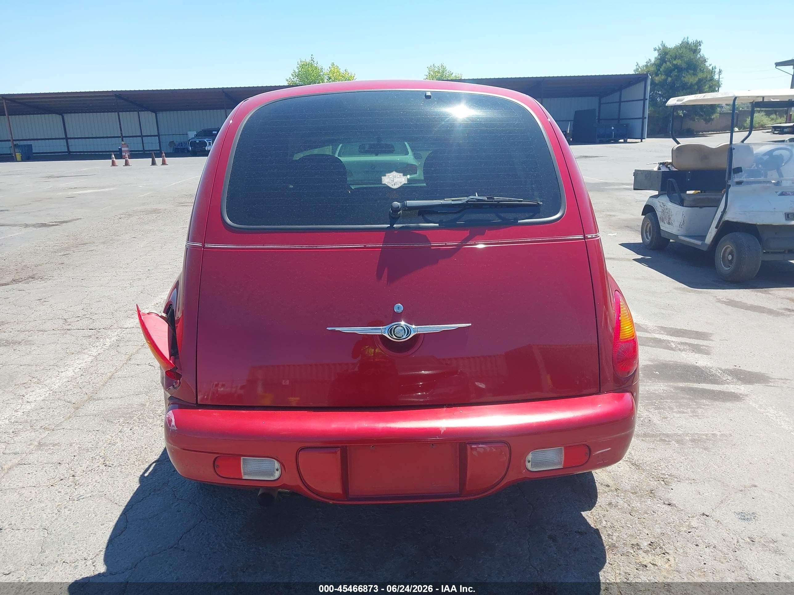 2004 Chrysler Pt Cruiser   Red vin: 3C4FY48BX4T243419