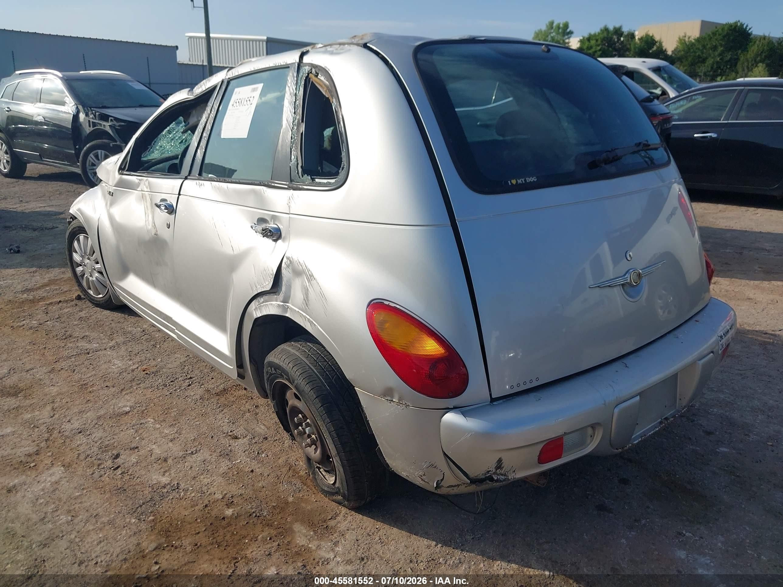 2005 Chrysler Pt Cruiser   Silver vin: 3C4FY48BX5T609428