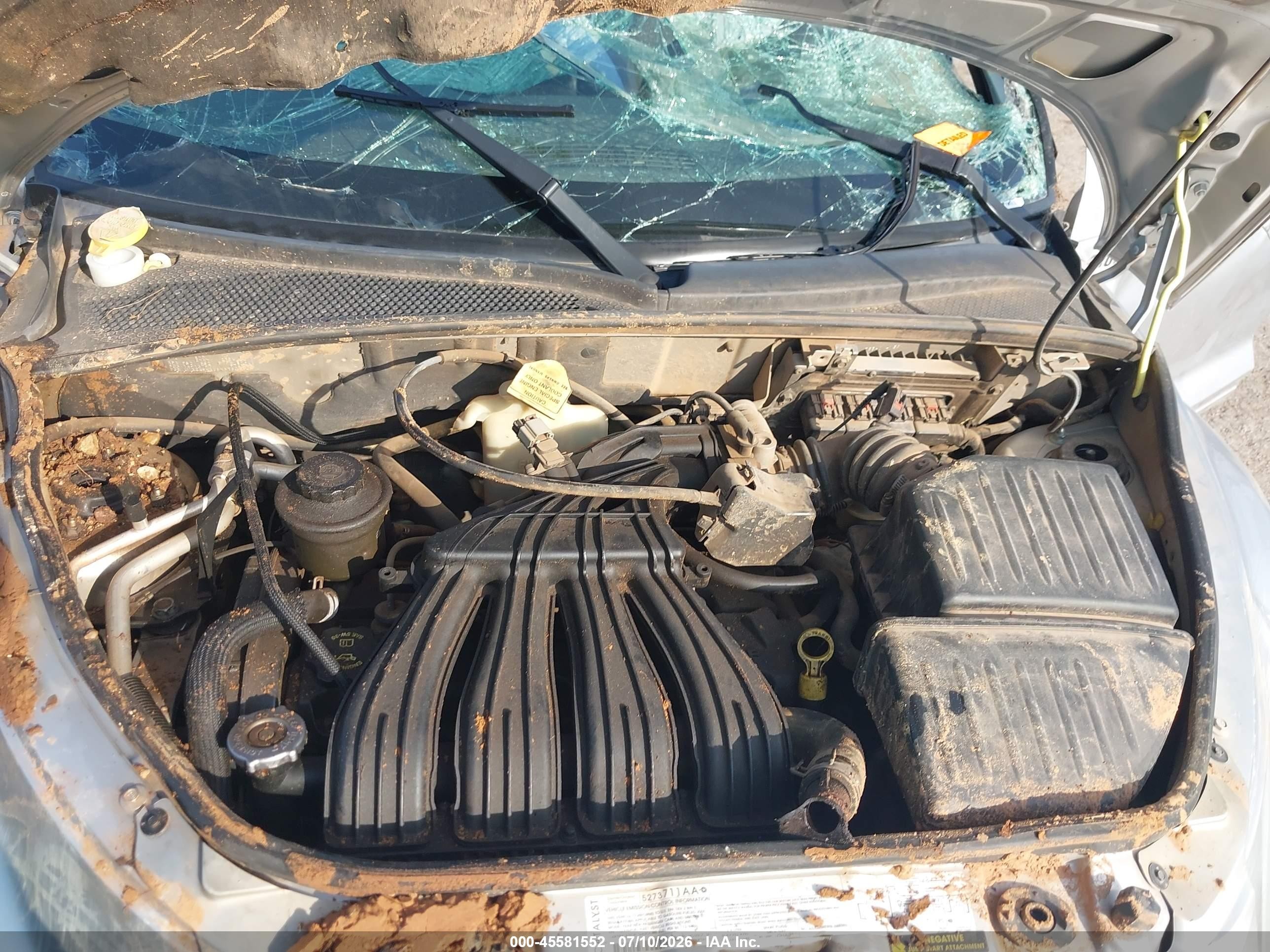 2005 Chrysler Pt Cruiser   Silver vin: 3C4FY48BX5T609428
