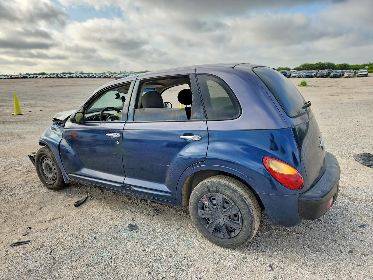 2001 Chrysler Pt Cruiser Blue vin: 3C4FY4BB21T504076