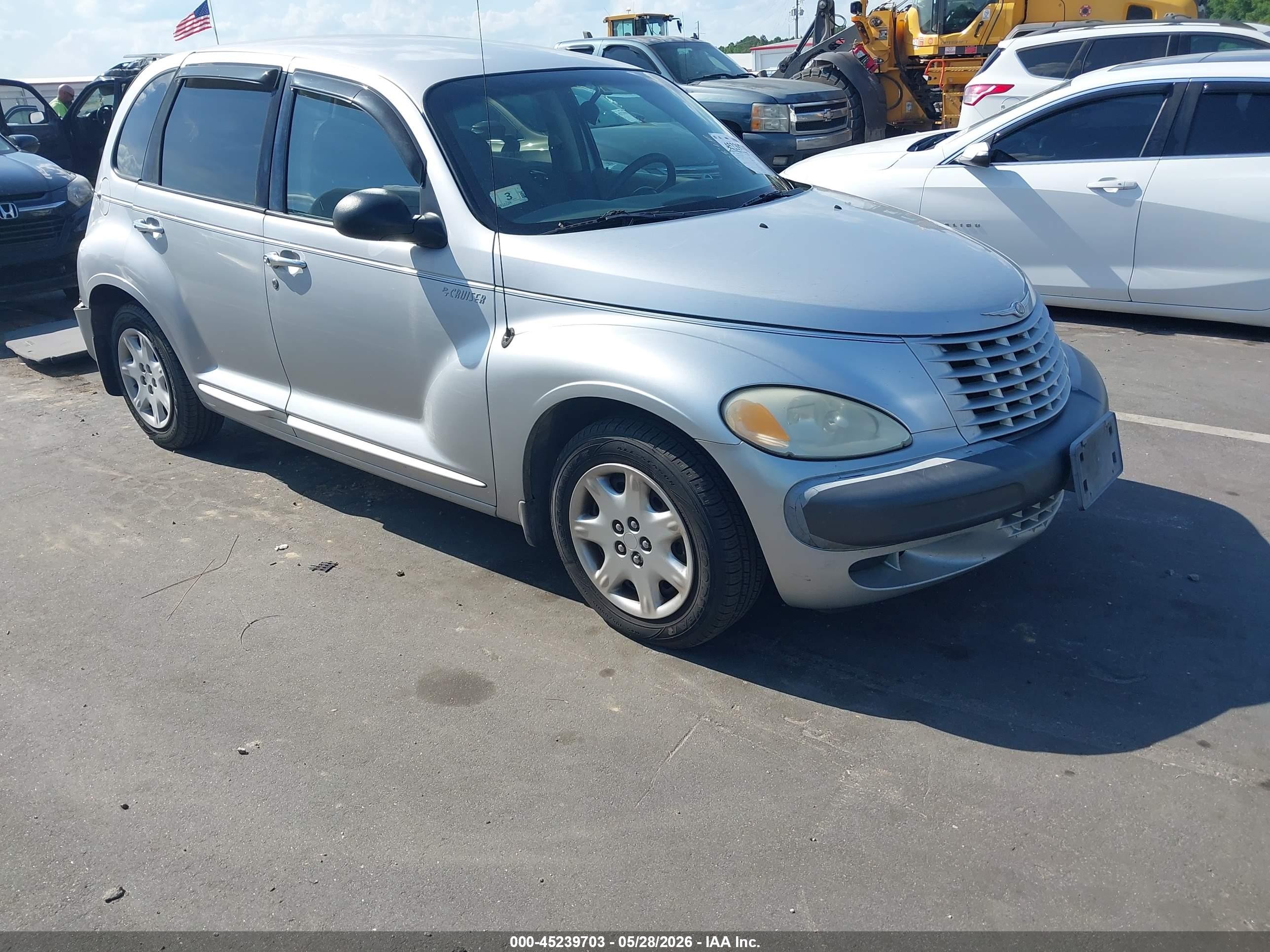 2001 Chrysler Pt Cruiser   Silver vin: 3C4FY4BB51T548766