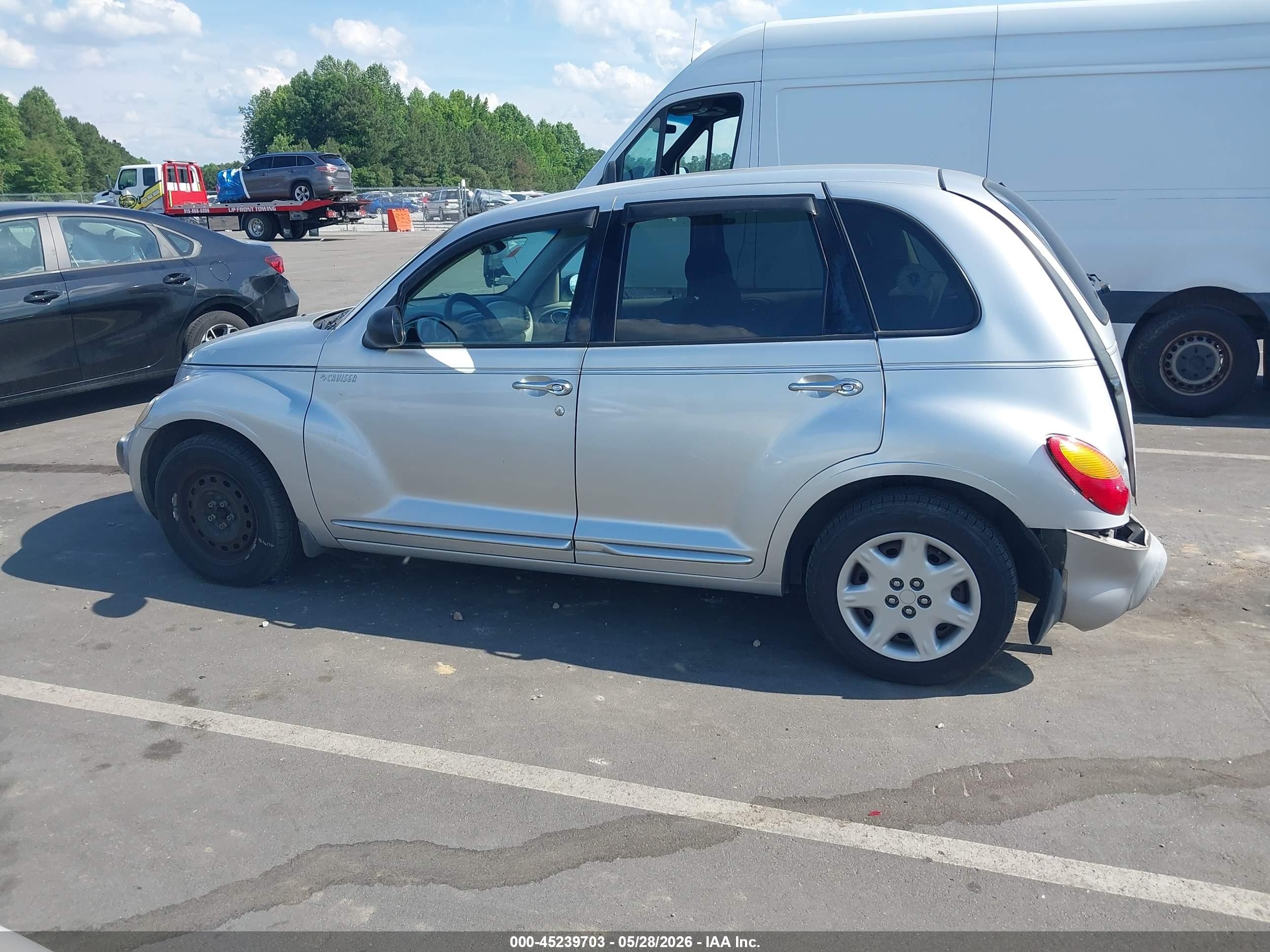 2001 Chrysler Pt Cruiser   Silver vin: 3C4FY4BB51T548766
