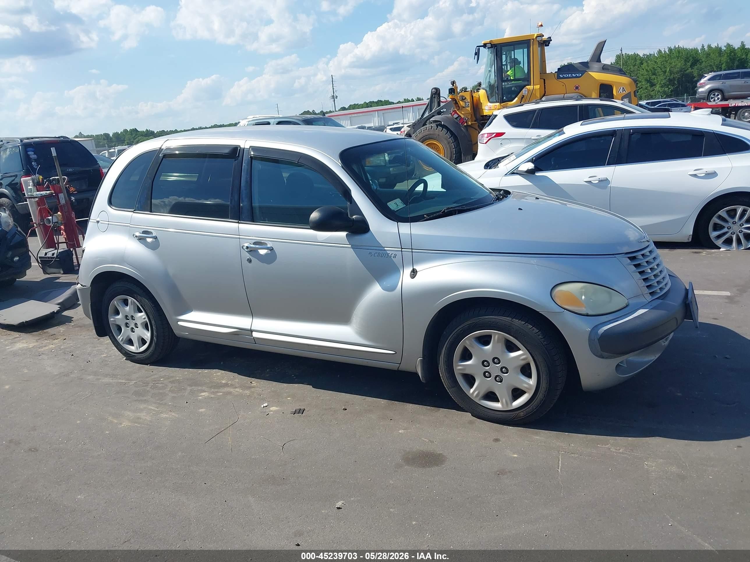 2001 Chrysler Pt Cruiser   Silver vin: 3C4FY4BB51T548766