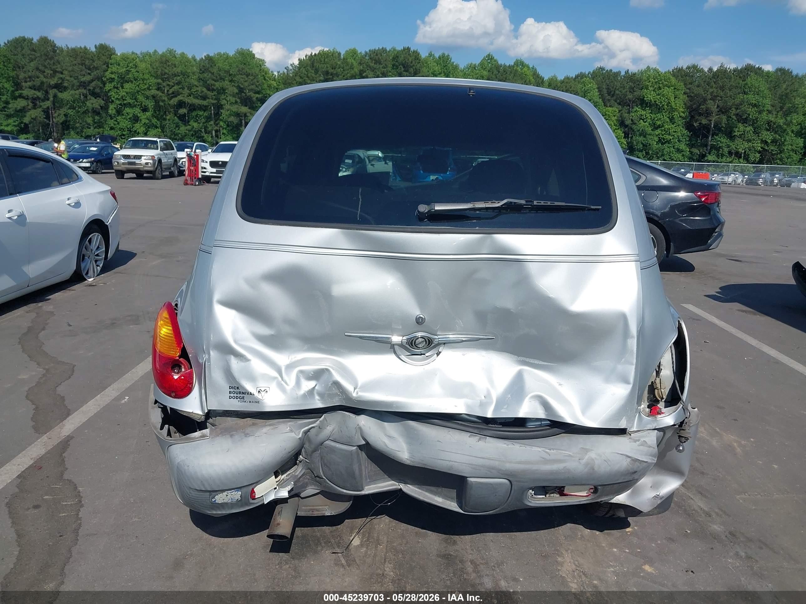 2001 Chrysler Pt Cruiser   Silver vin: 3C4FY4BB51T548766