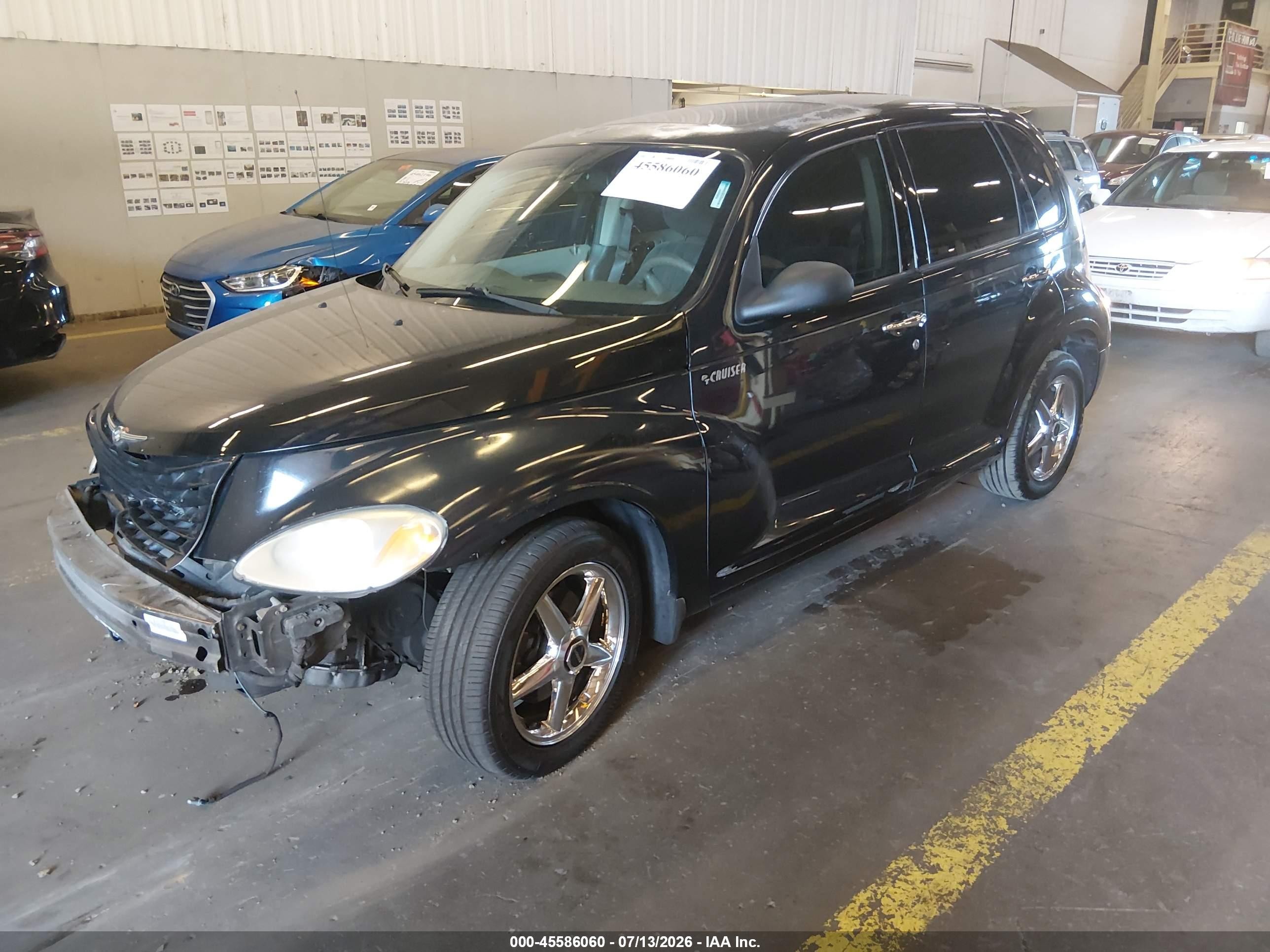 2001 Chrysler Pt Cruiser   Black vin: 3C4FY4BB51T586966