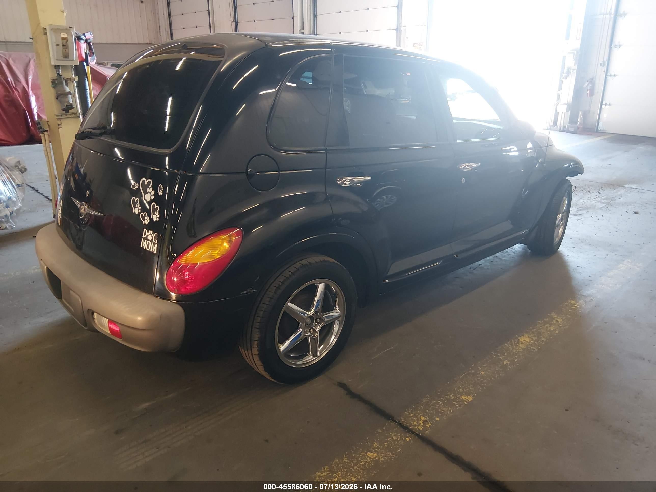 2001 Chrysler Pt Cruiser   Black vin: 3C4FY4BB51T586966