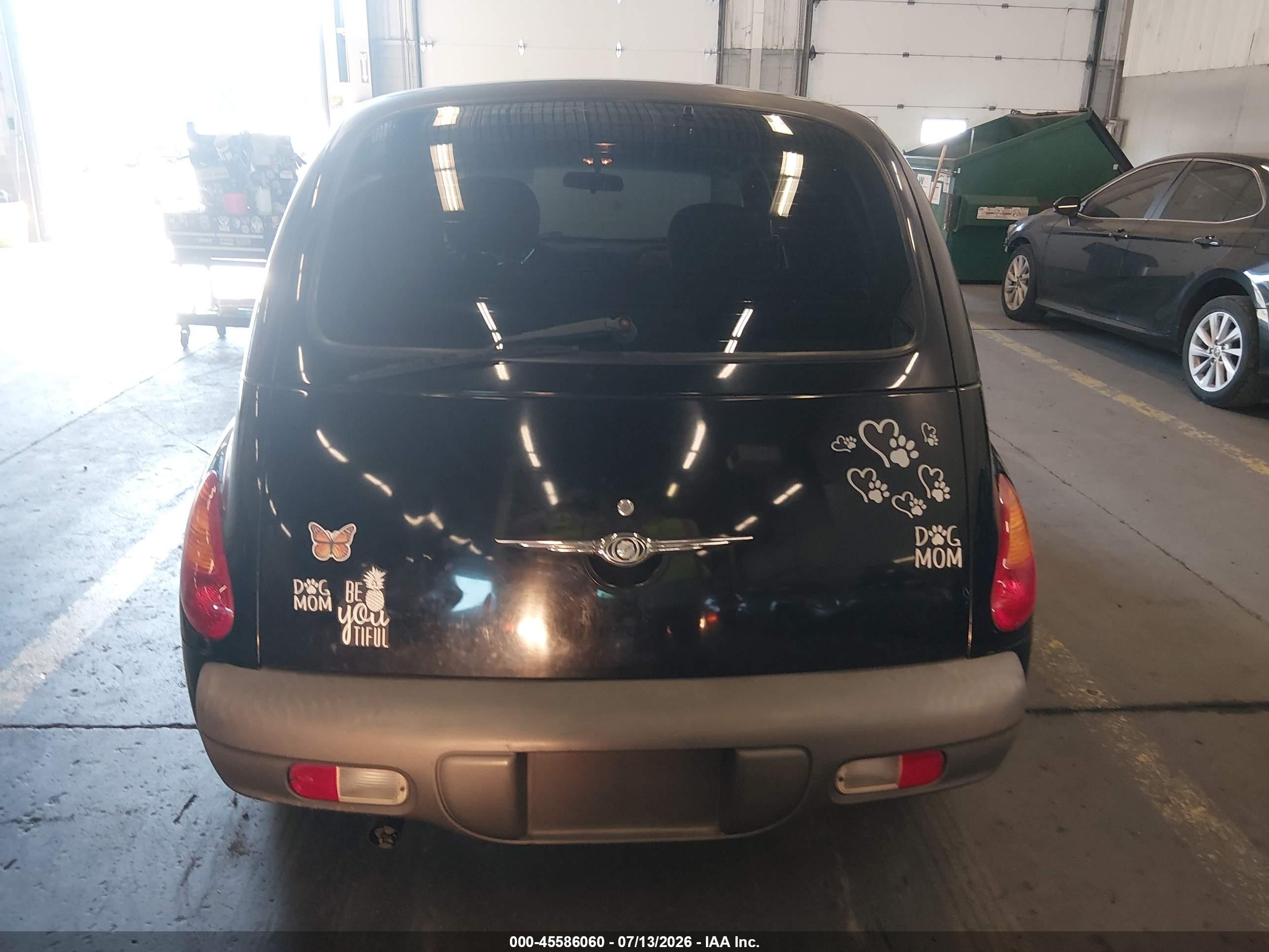 2001 Chrysler Pt Cruiser   Black vin: 3C4FY4BB51T586966