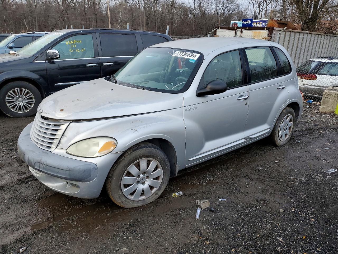 2001 Chrysler Pt Cruiser Silver vin: 3C4FY4BB71T270453