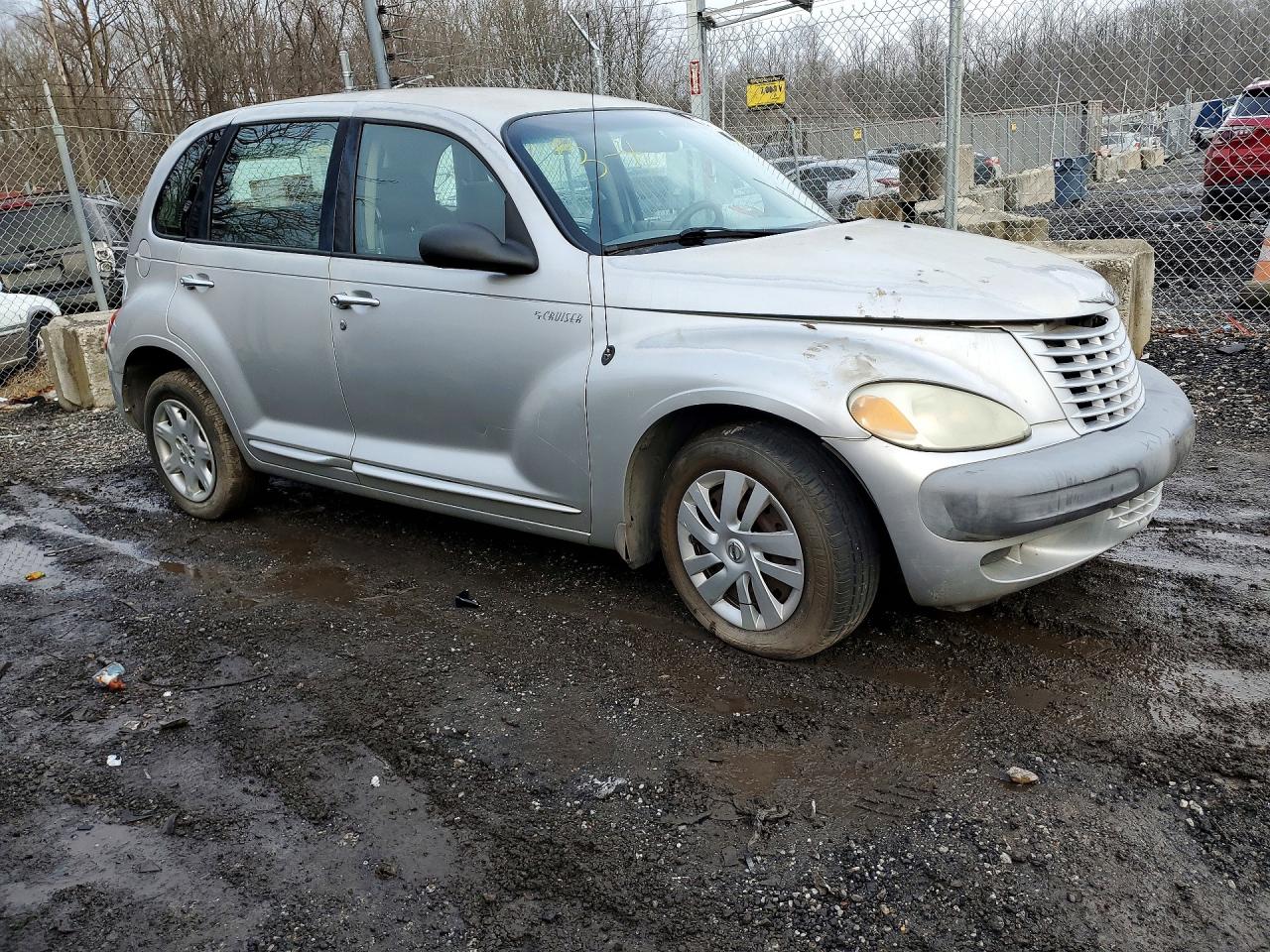 2001 Chrysler Pt Cruiser Silver vin: 3C4FY4BB71T270453