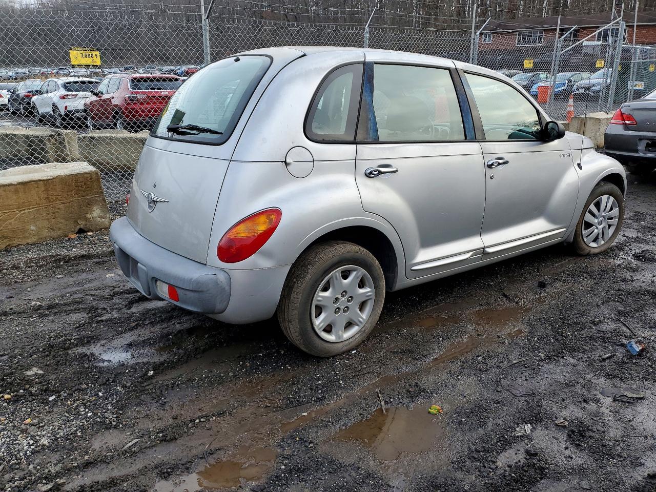 2001 Chrysler Pt Cruiser Silver vin: 3C4FY4BB71T270453