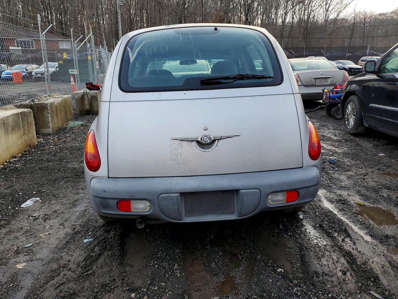 2001 Chrysler Pt Cruiser Silver vin: 3C4FY4BB71T270453