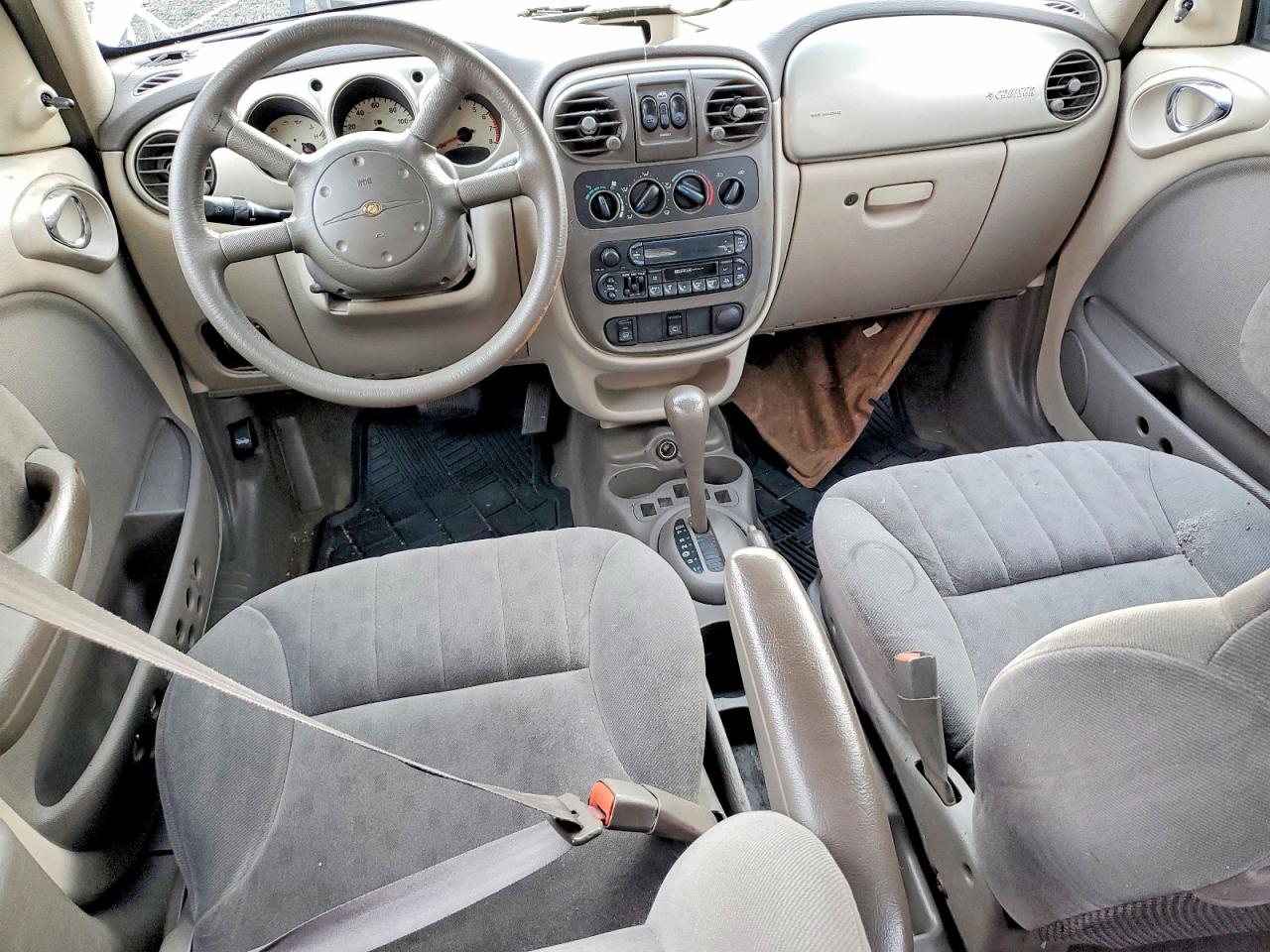 2001 Chrysler Pt Cruiser Silver vin: 3C4FY4BB71T270453