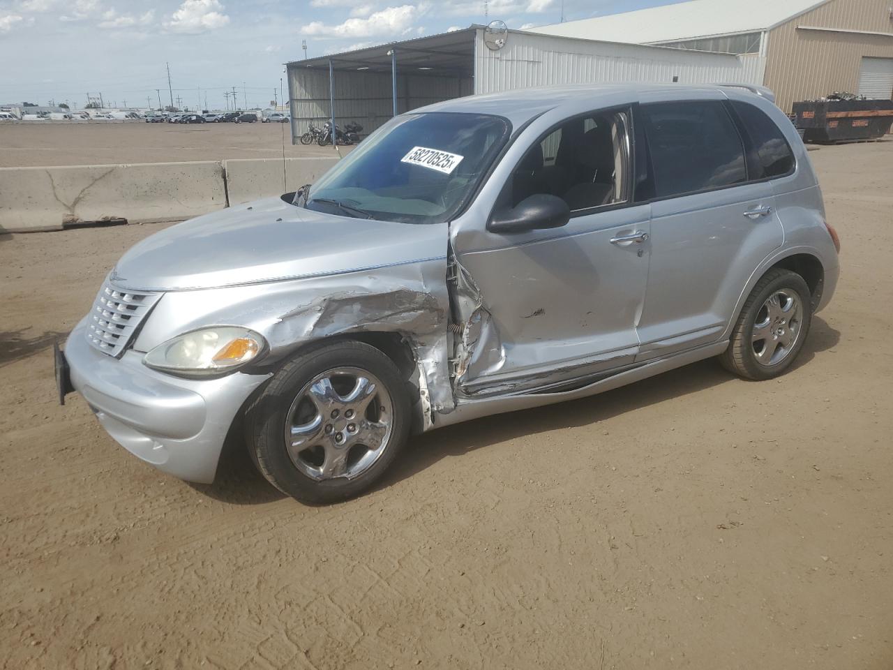 2001 Chrysler Pt Cruiser Silver vin: 3C4FY4BB81T560250