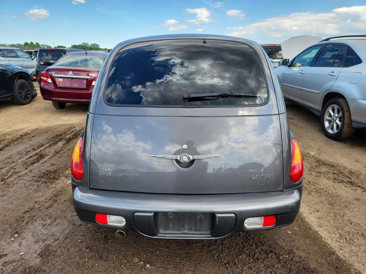 2004 Chrysler Pt Cruiser Touring Gray vin: 3C4FY58844T222205