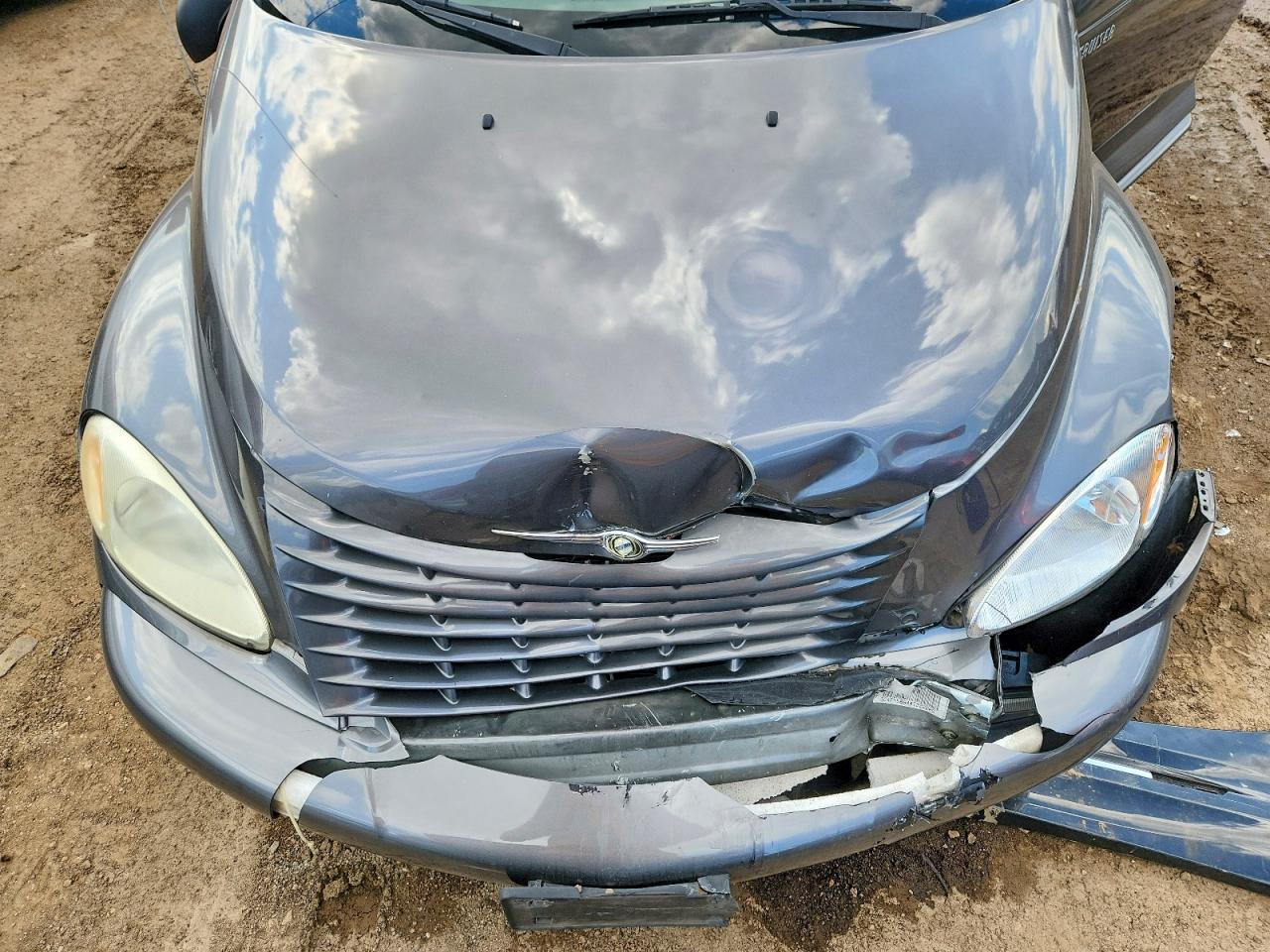 2004 Chrysler Pt Cruiser Touring Gray vin: 3C4FY58844T222205