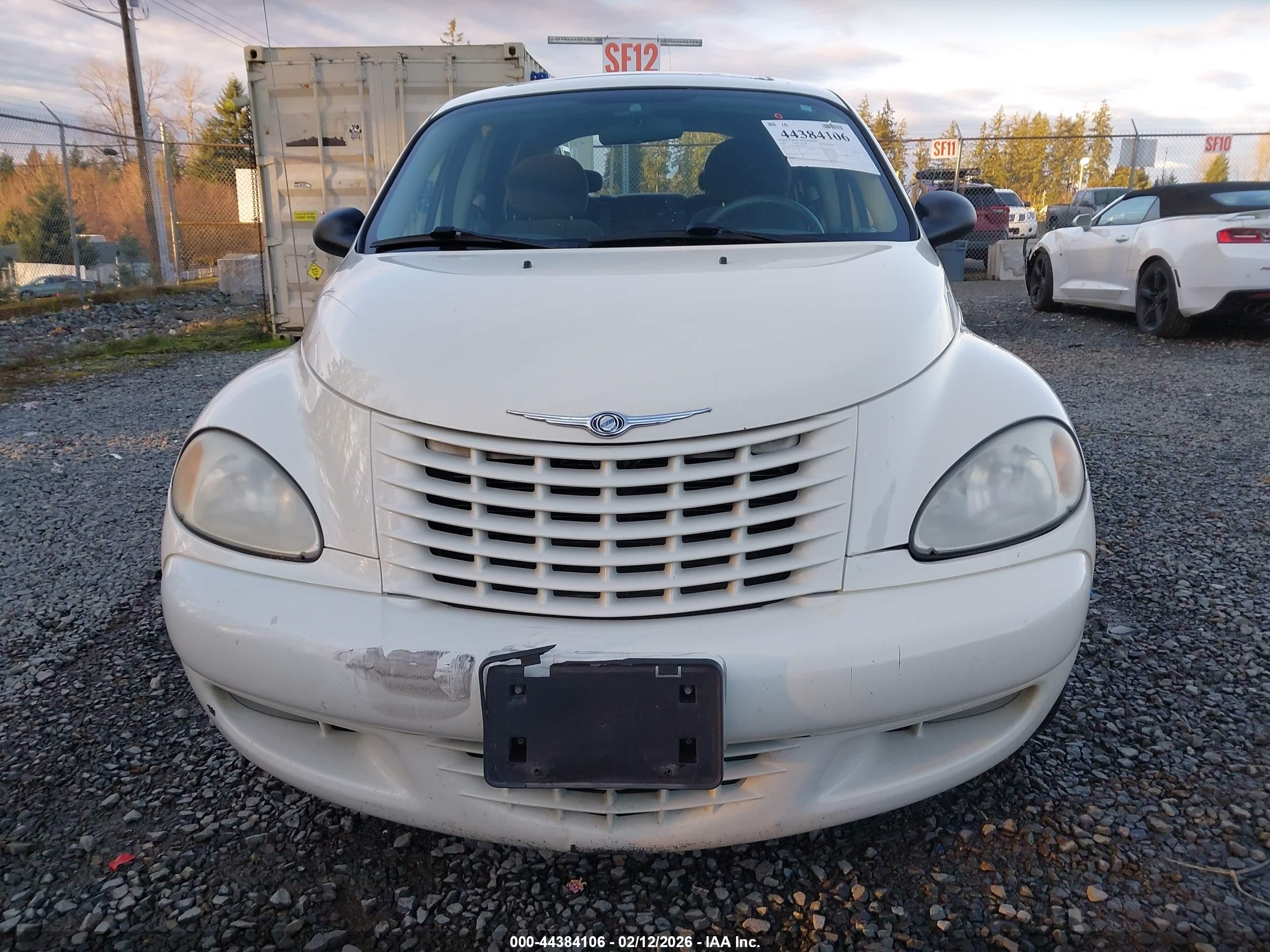 2004 Chrysler Pt Cruiser Touring White vin: 3C4FY58854T208250