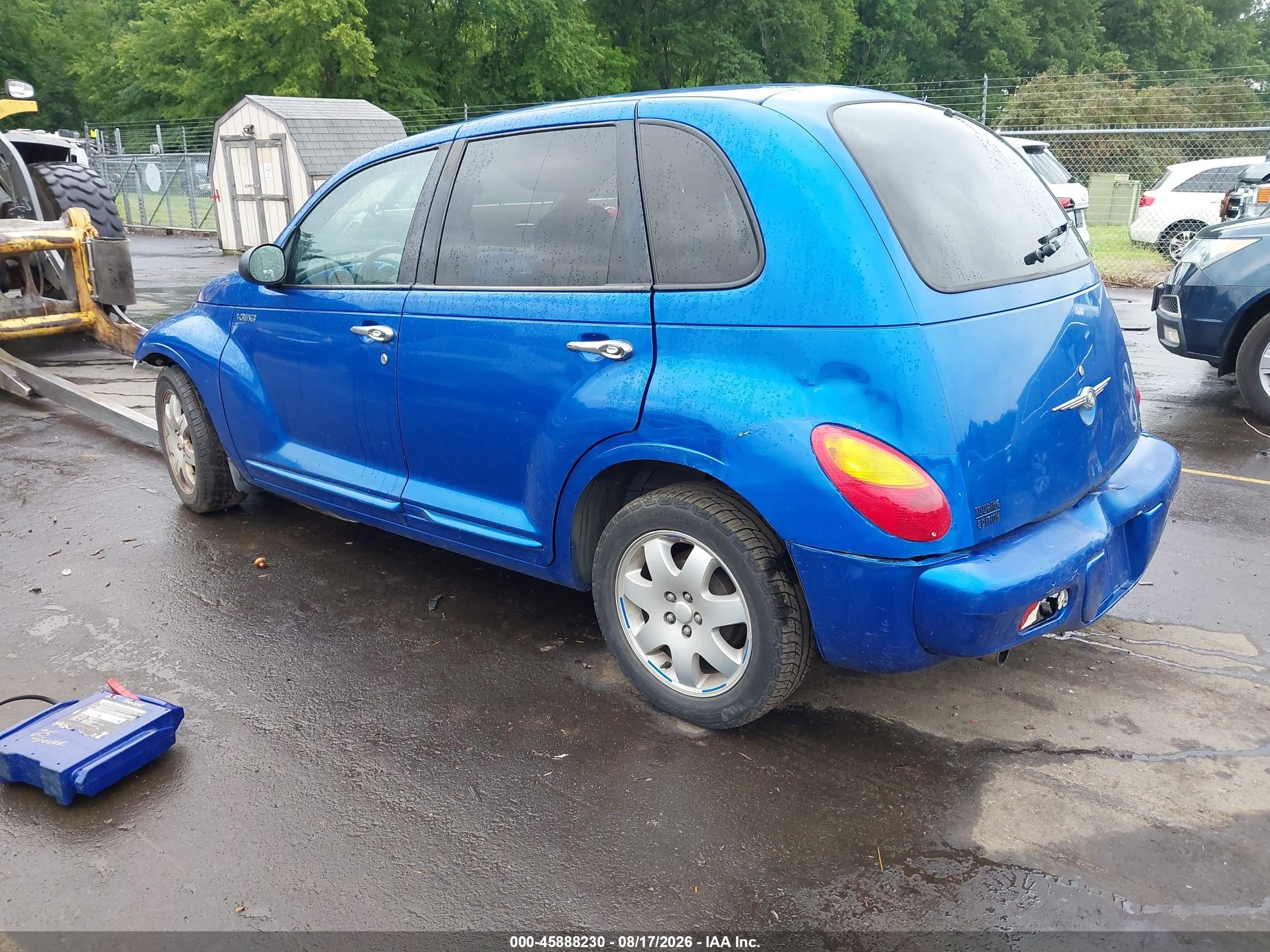 2004 Chrysler Pt Cruiser Touring Синий vin: 3C4FY58884T333193