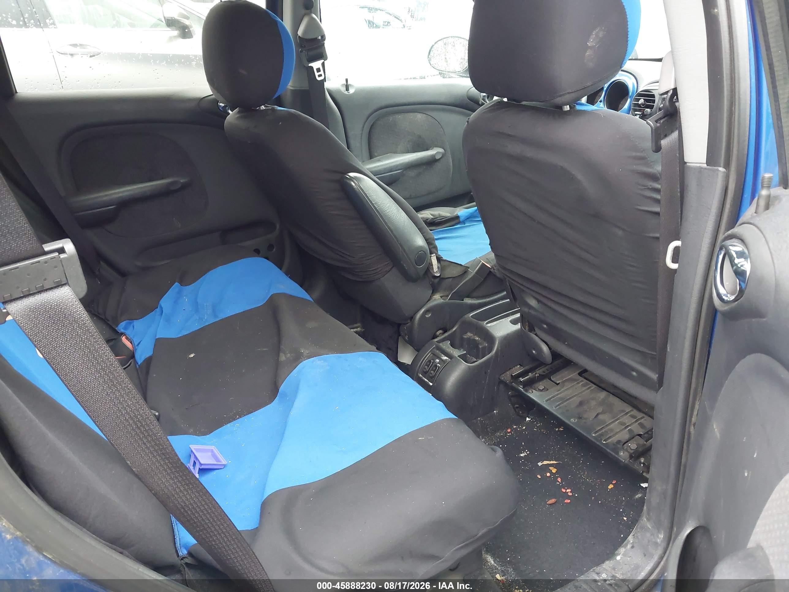 2004 Chrysler Pt Cruiser Touring Синий vin: 3C4FY58884T333193