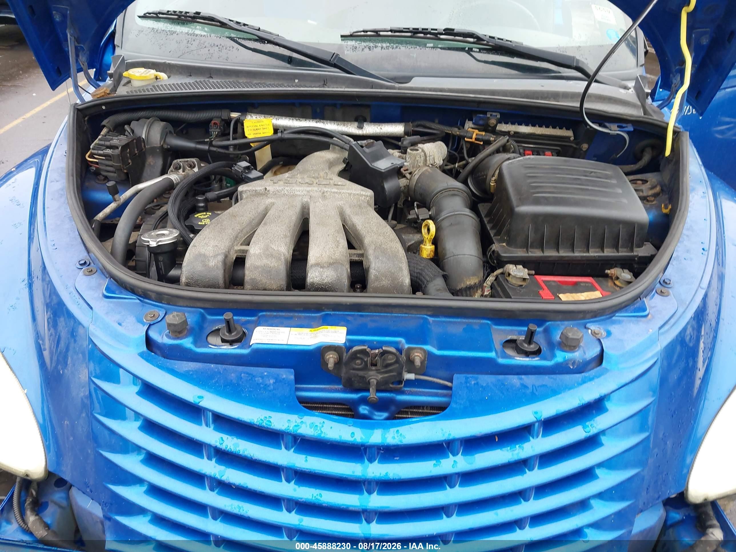 2004 Chrysler Pt Cruiser Touring Синий vin: 3C4FY58884T333193