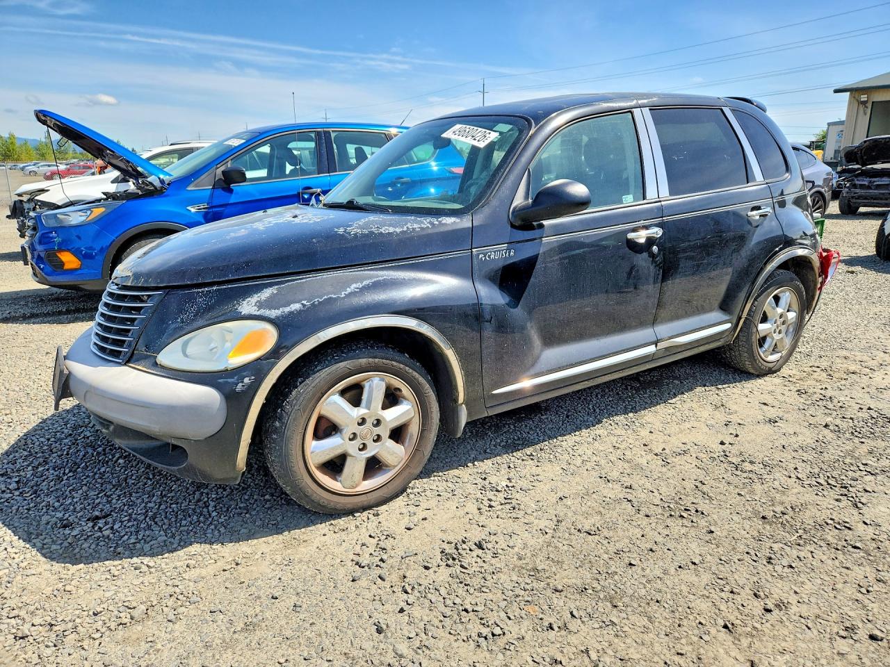 2004 Chrysler Pt Cruiser Touring Black vin: 3C4FY588X4T202895