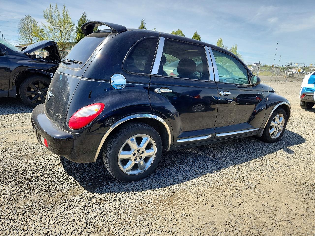 2004 Chrysler Pt Cruiser Touring Black vin: 3C4FY588X4T202895