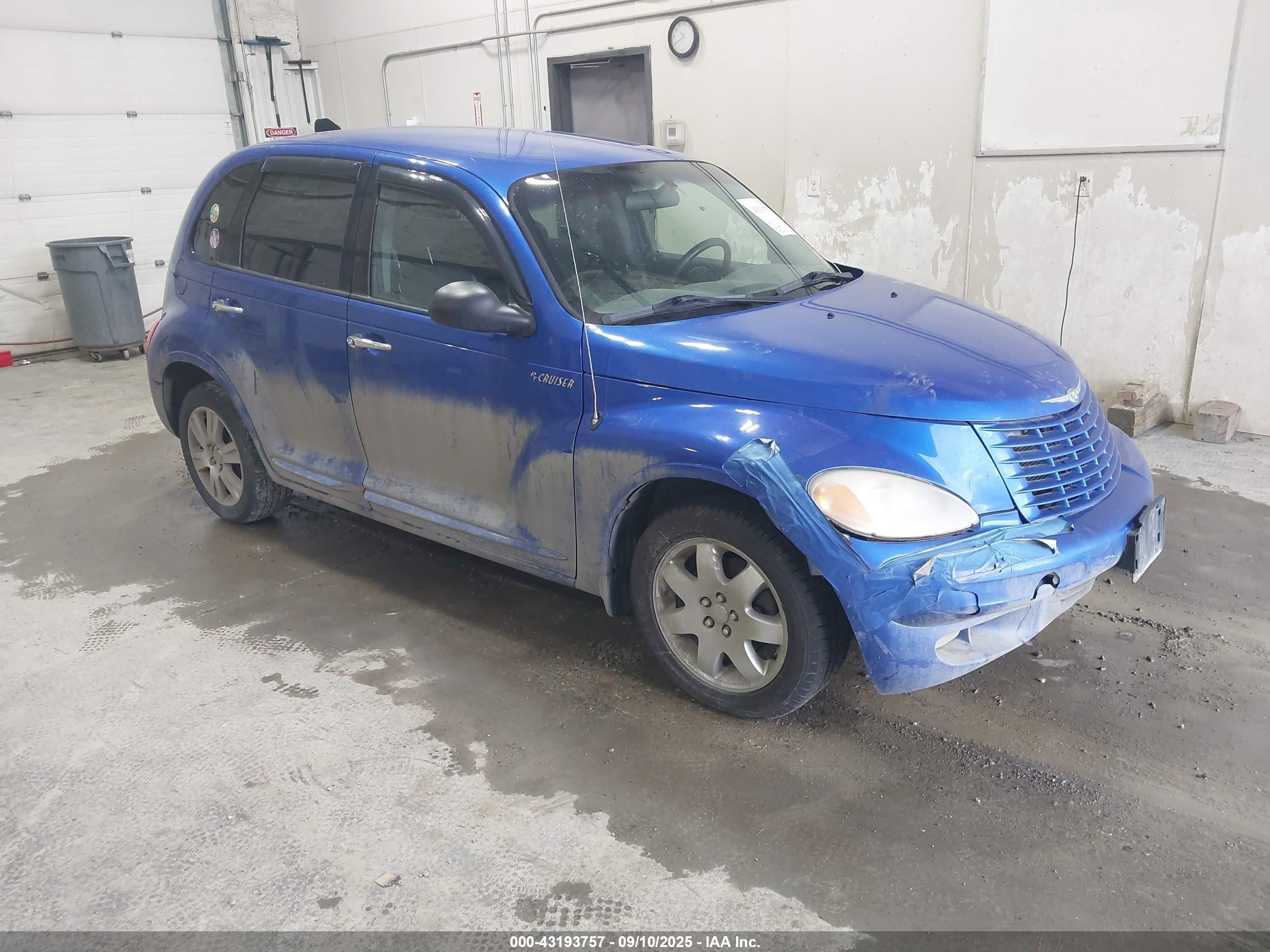 2004 Chrysler Pt Cruiser Touring Синий vin: 3C4FY58B04T270991
