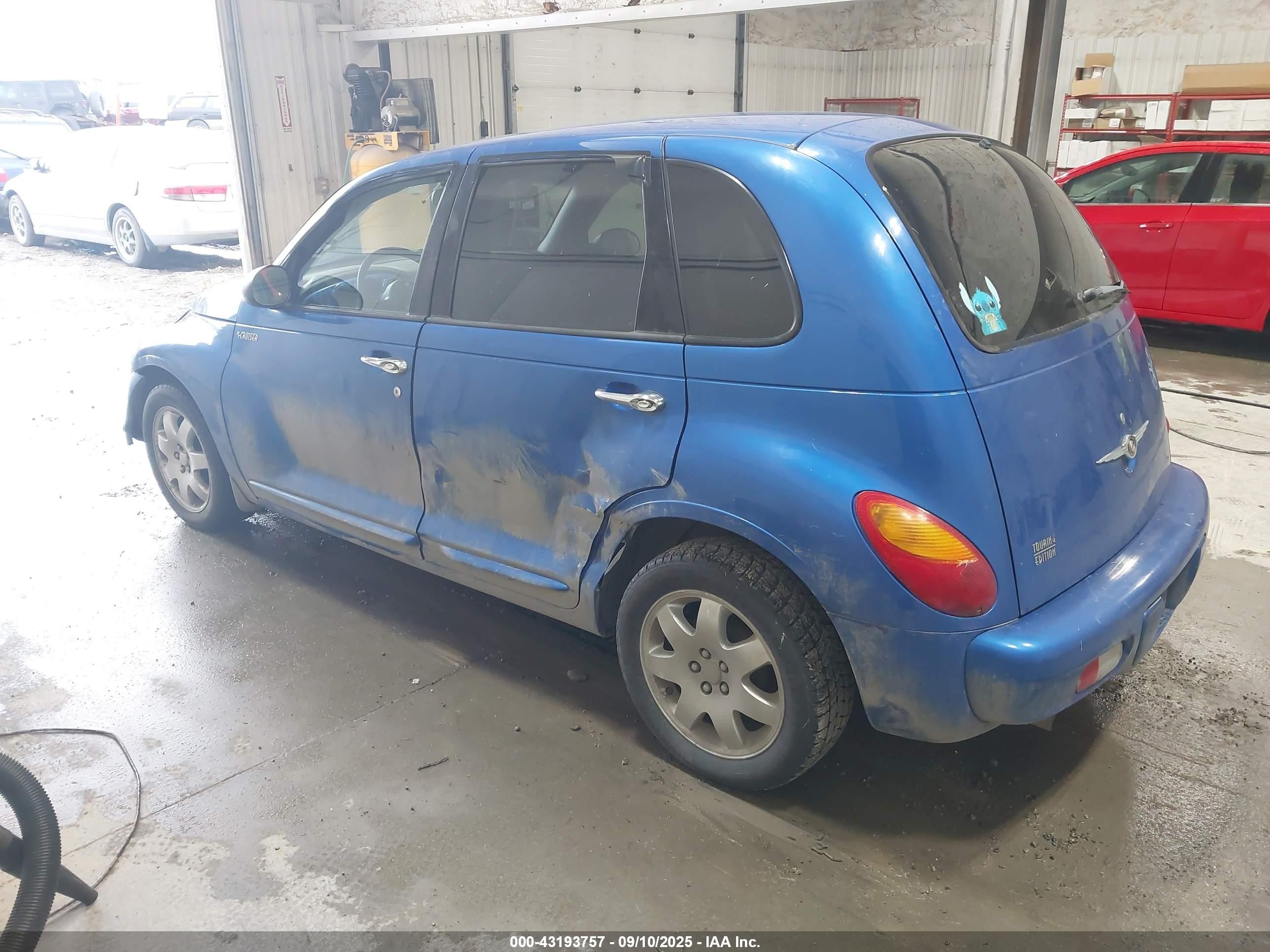 2004 Chrysler Pt Cruiser Touring Синий vin: 3C4FY58B04T270991
