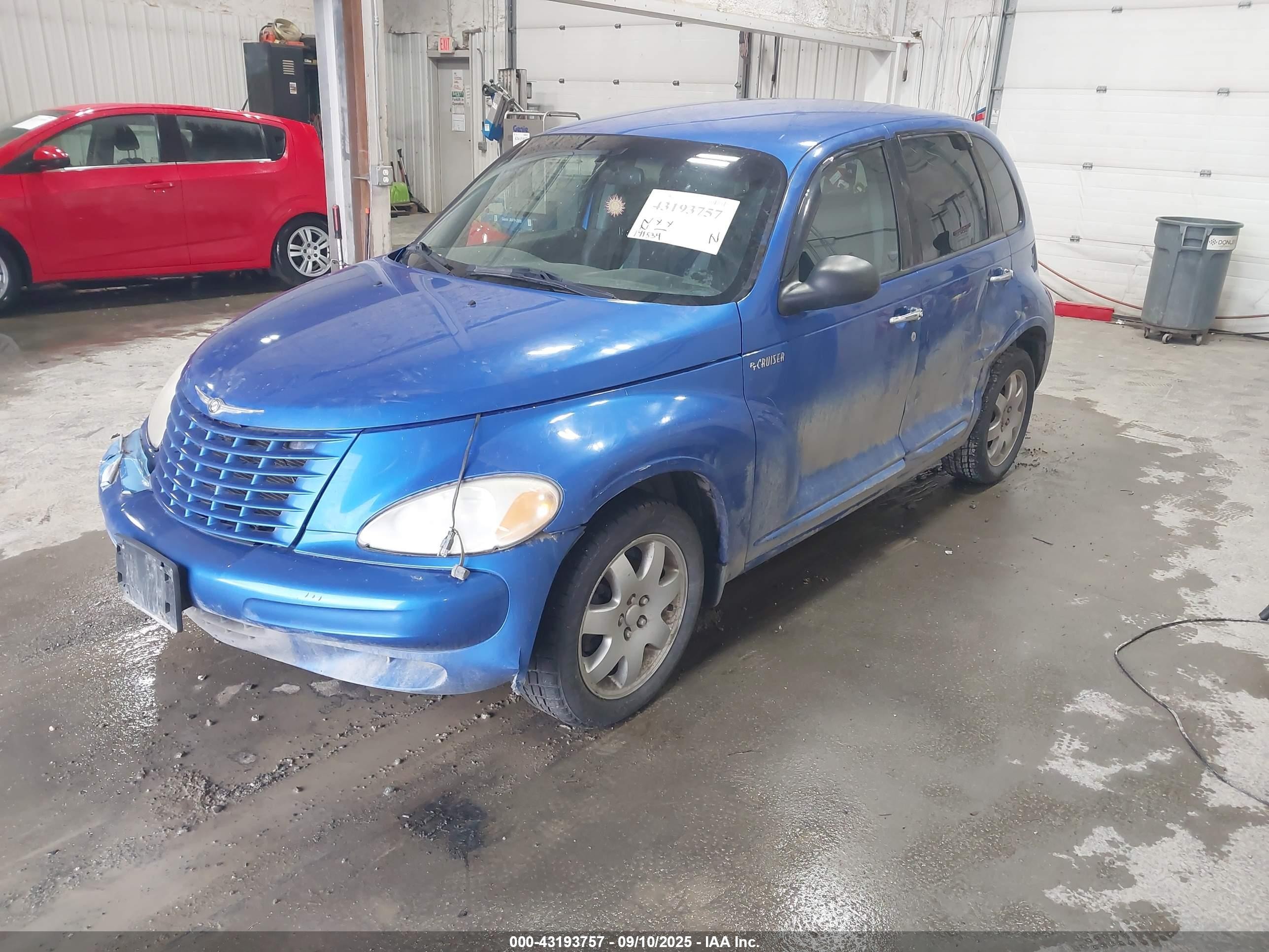 2004 Chrysler Pt Cruiser Touring Синий vin: 3C4FY58B04T270991
