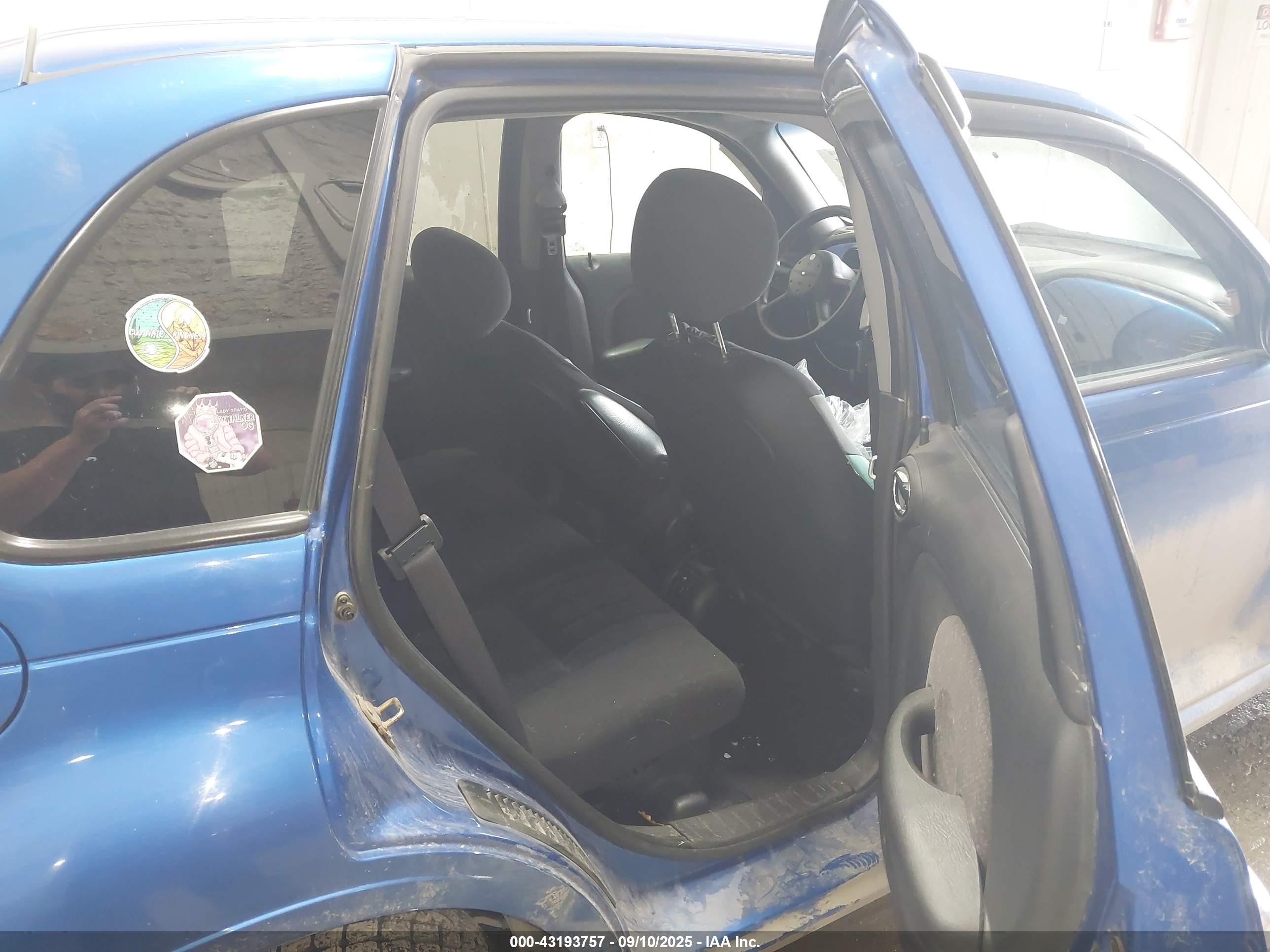 2004 Chrysler Pt Cruiser Touring Синий vin: 3C4FY58B04T270991