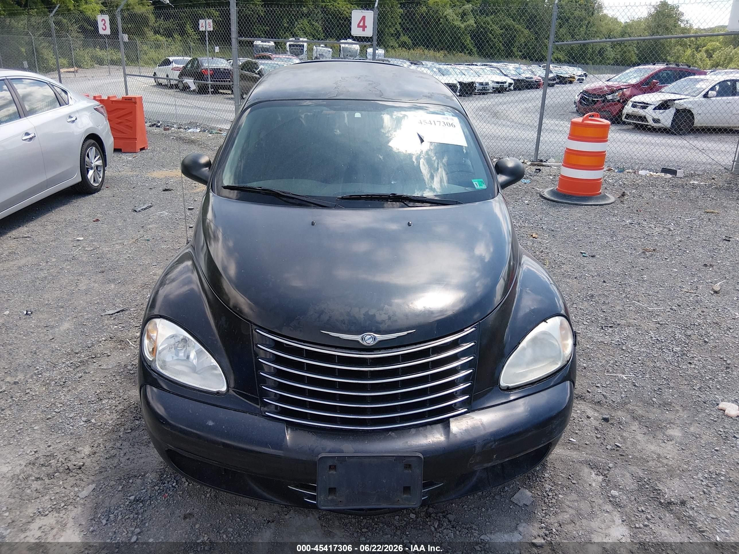 2004 Chrysler Pt Cruiser Touring Black vin: 3C4FY58B14T303013