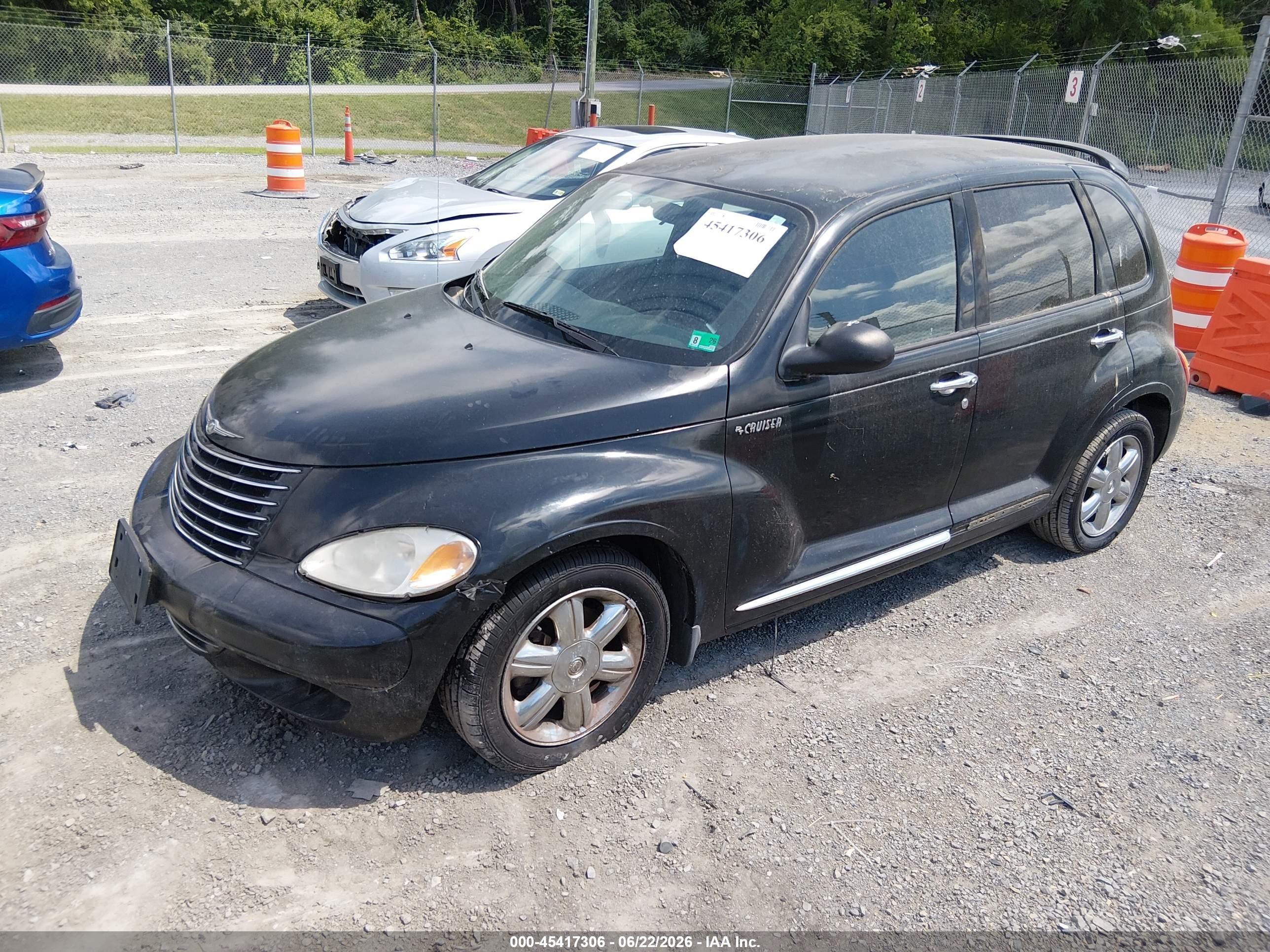 2004 Chrysler Pt Cruiser Touring Black vin: 3C4FY58B14T303013
